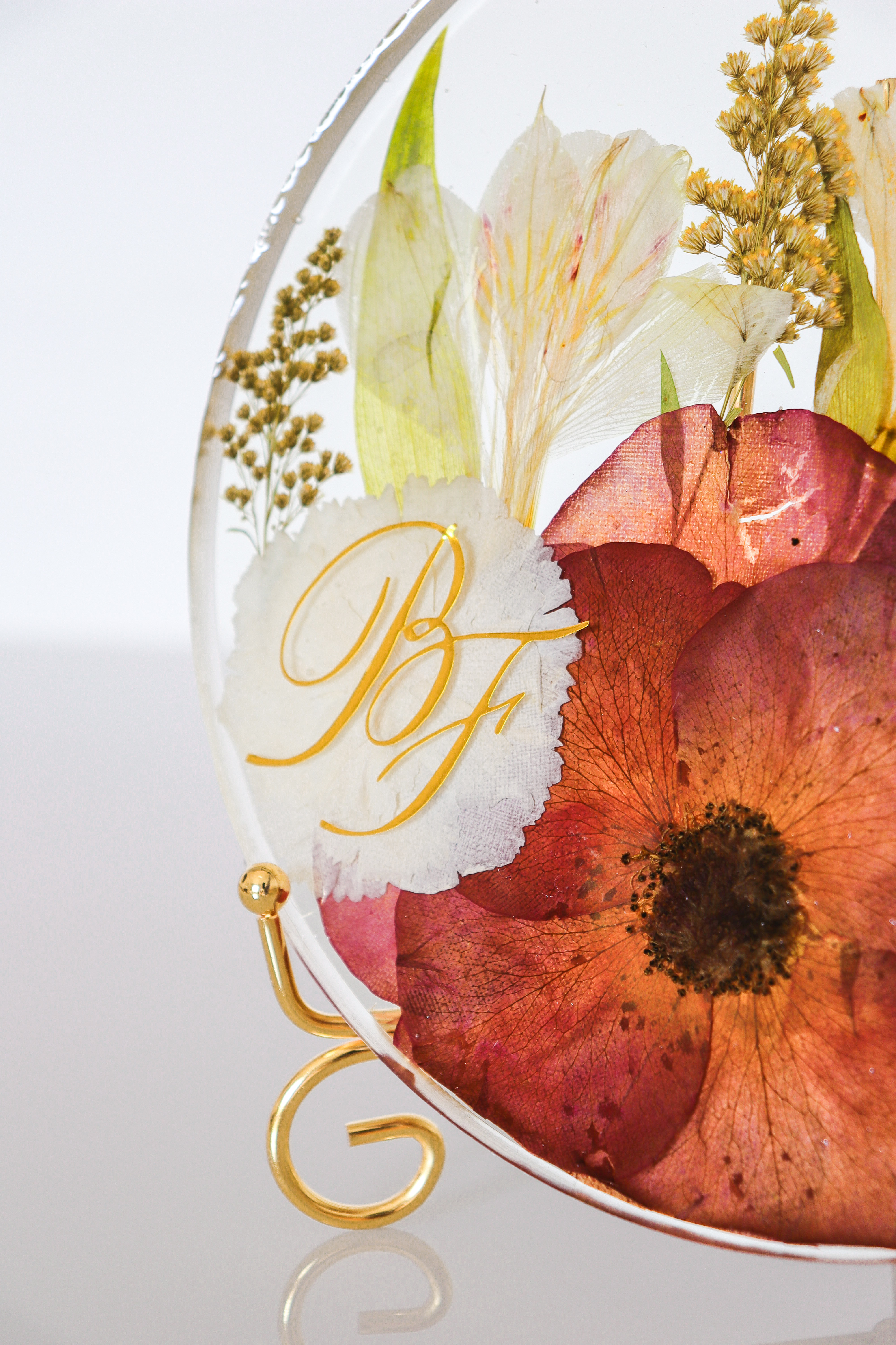 Quadro de mesa em resina 19cm