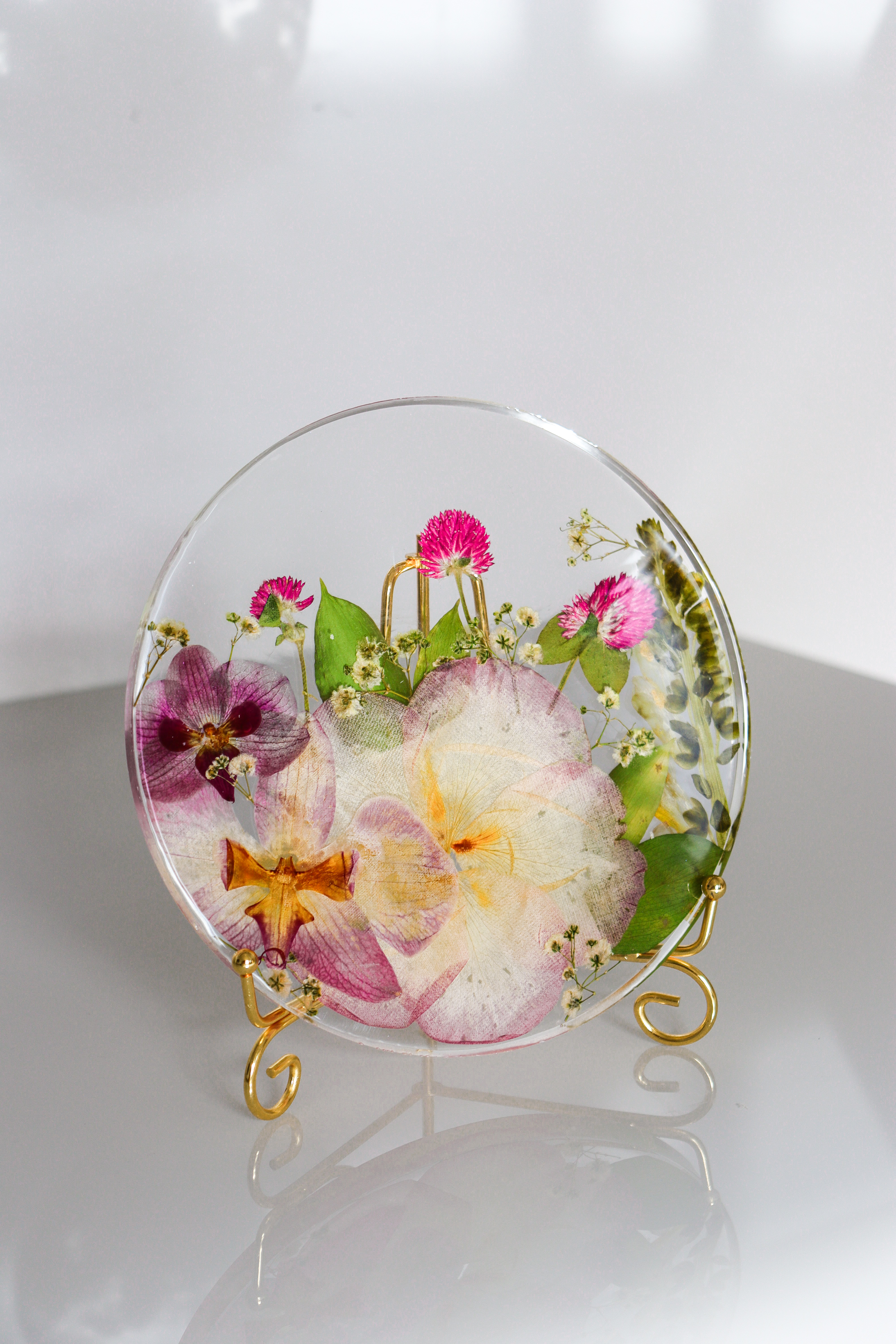 Quadro de mesa em resina 19cm