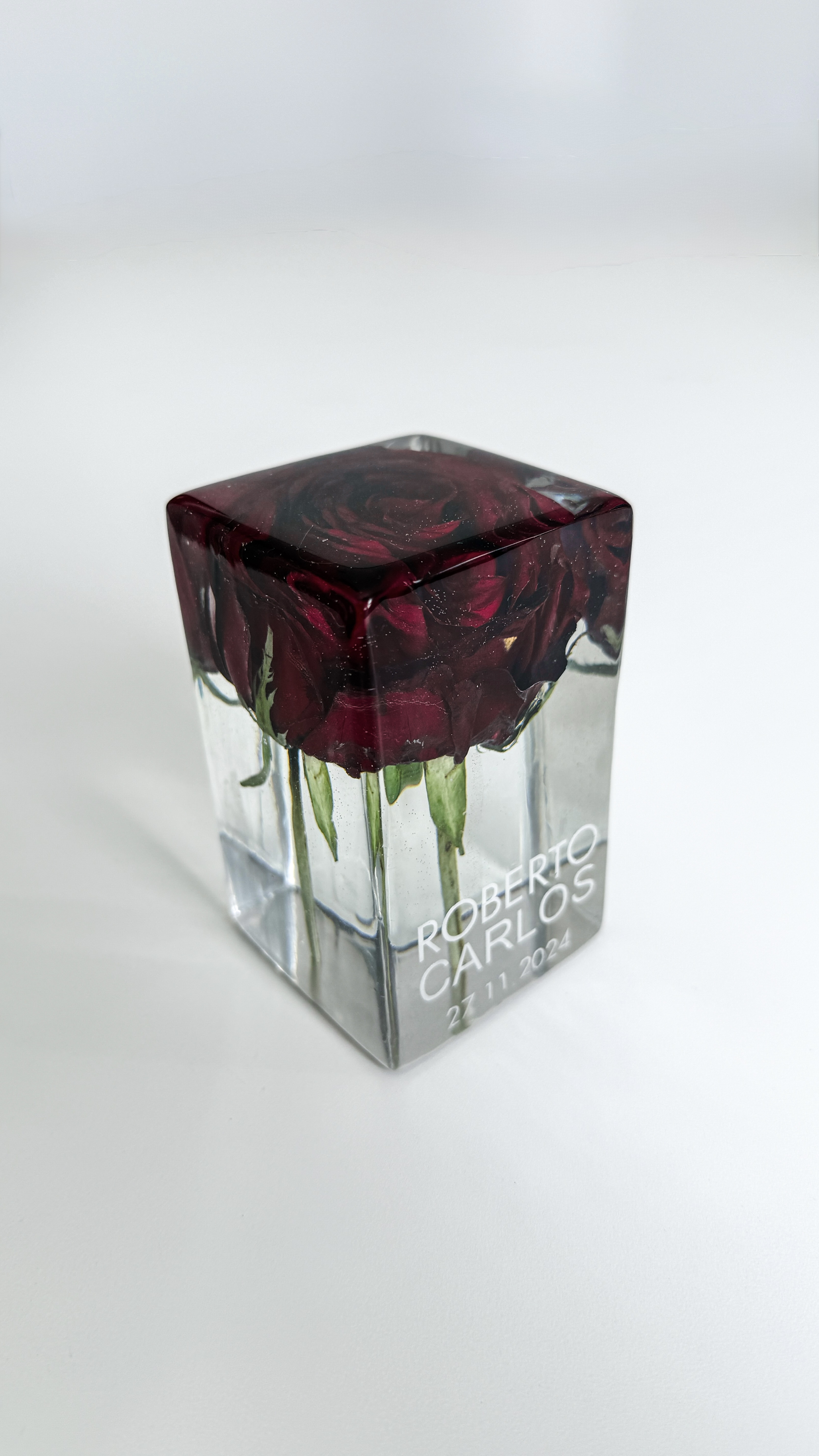 Paralelepípedo floral