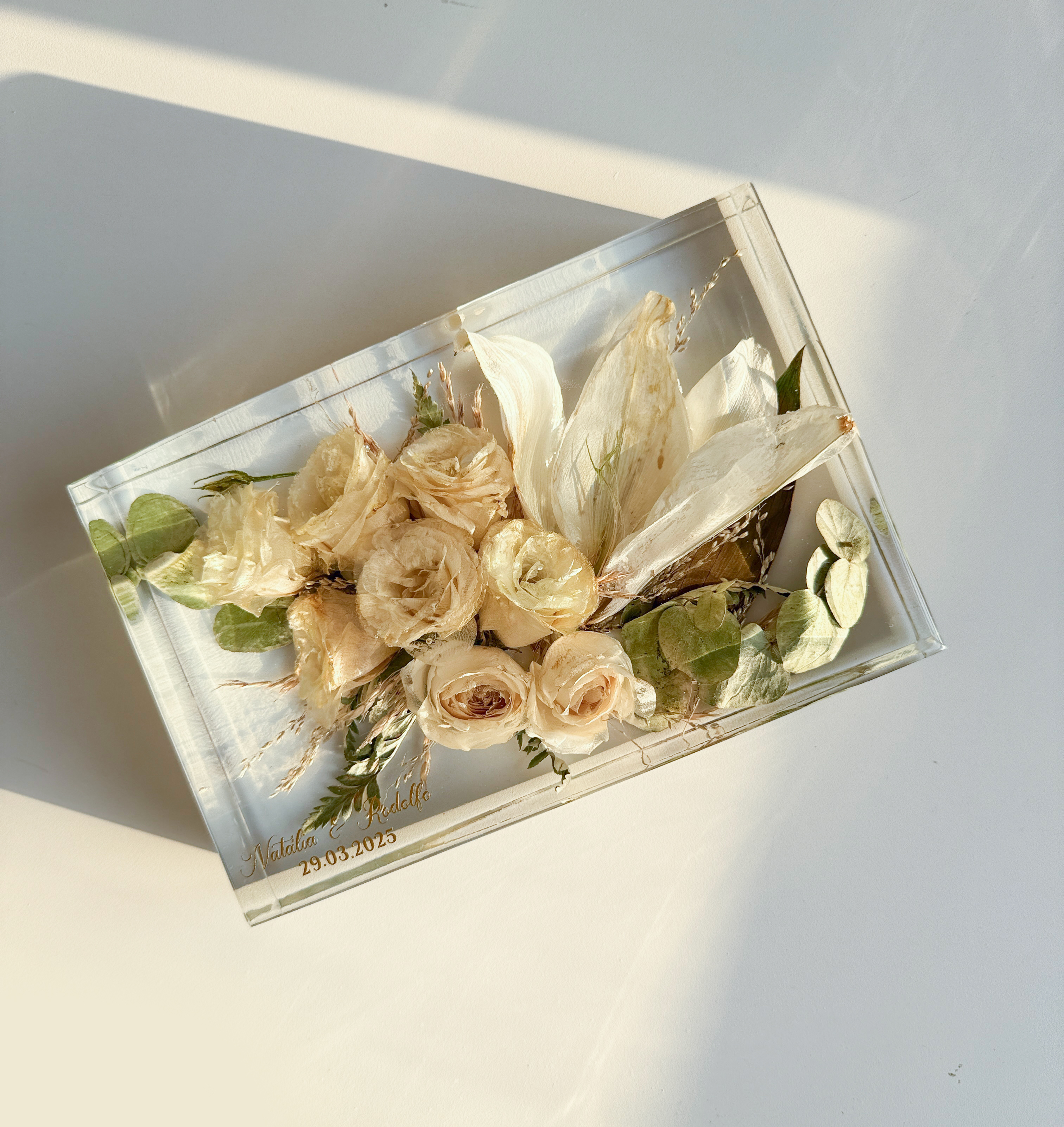 Eternização formato Retangular 24x15x5