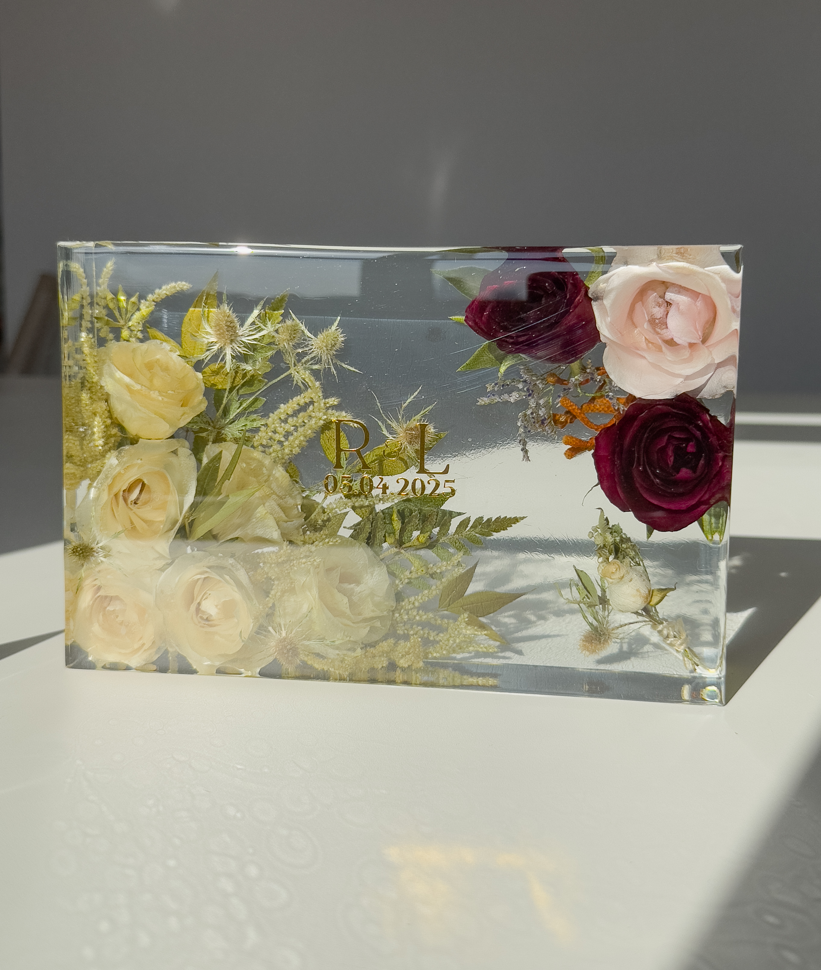 Eternização formato Retangular 24x15x5