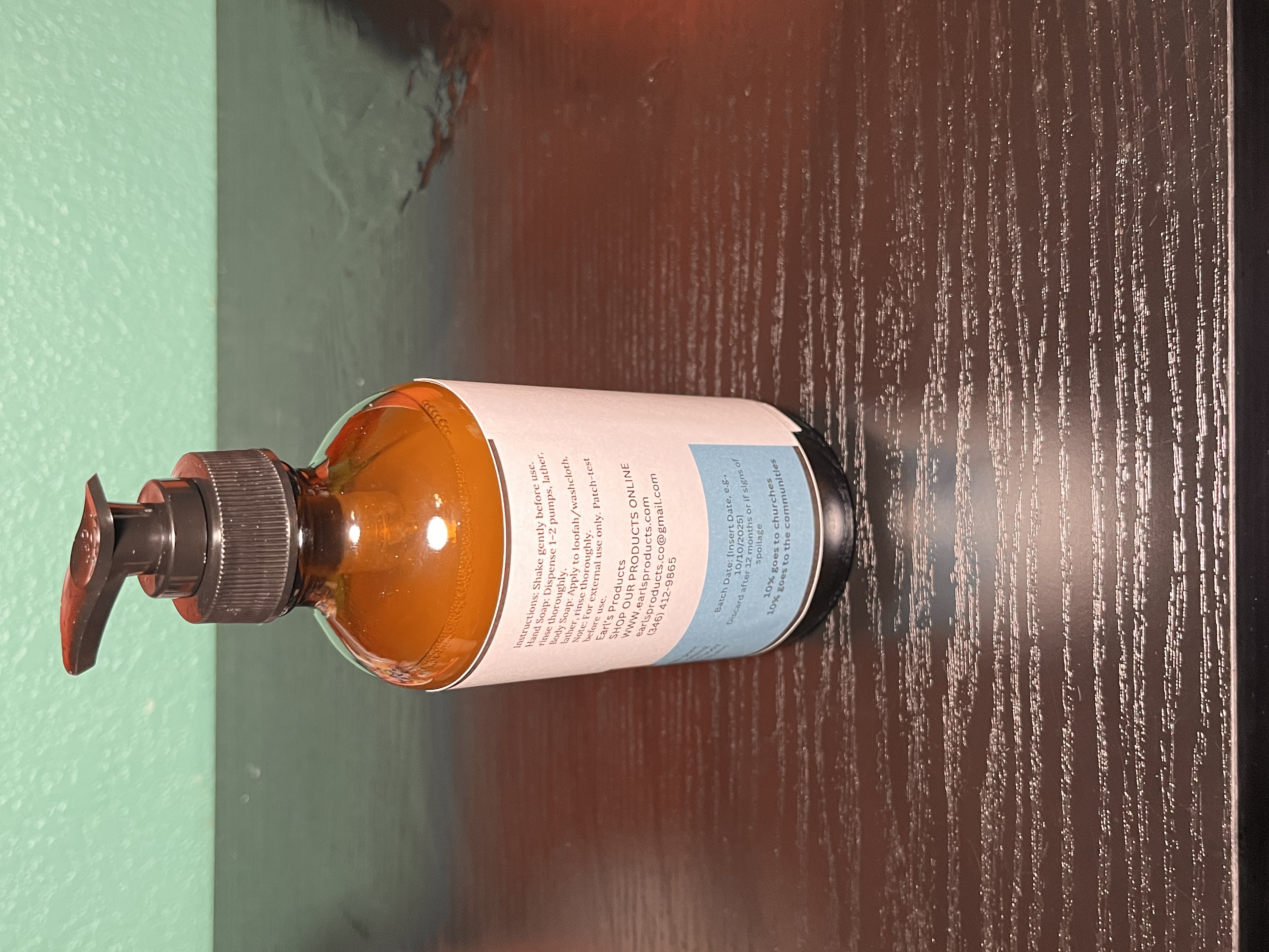 Tropical Coconut liquid soap