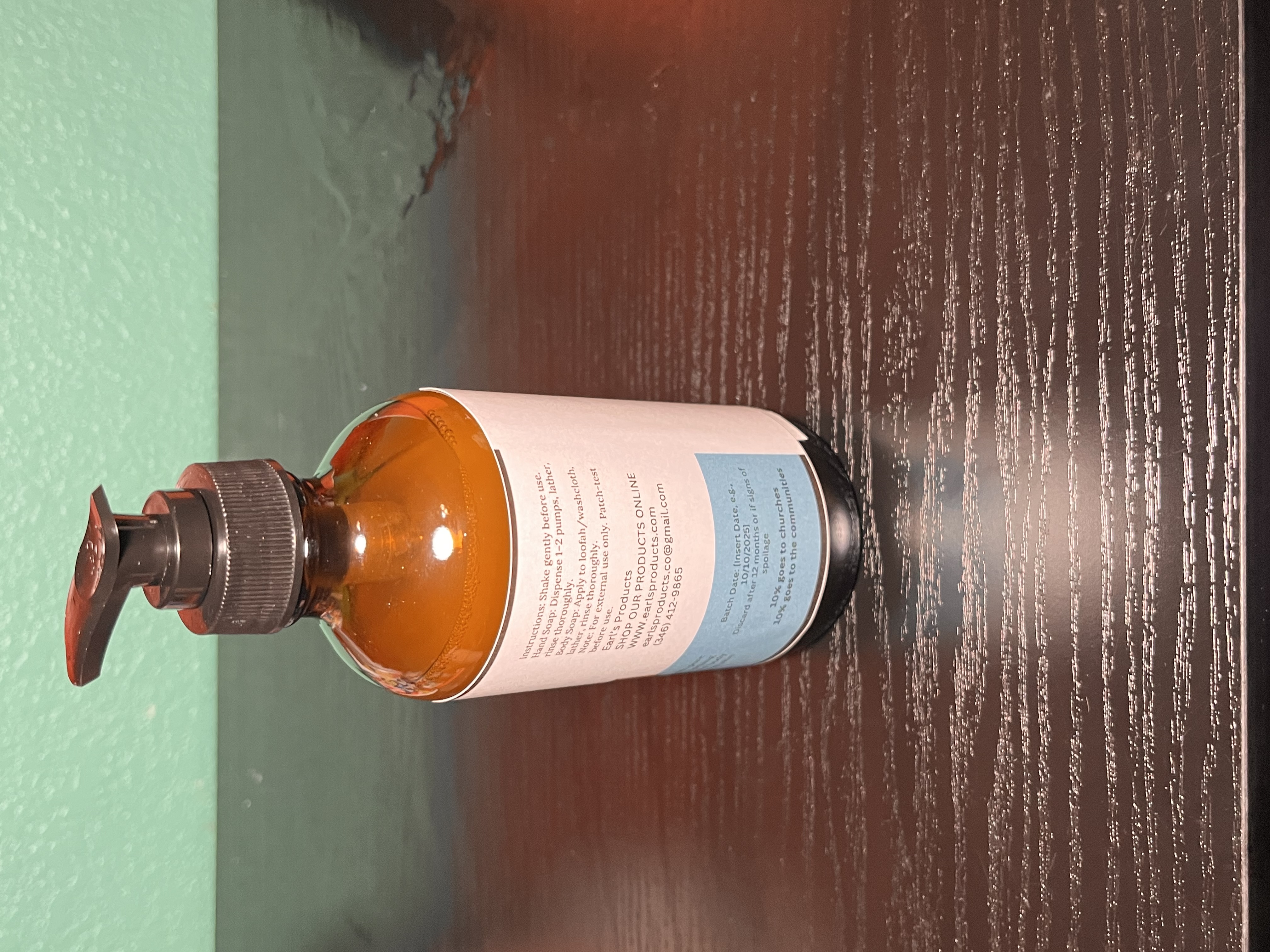 Tropical Coconut liquid soap