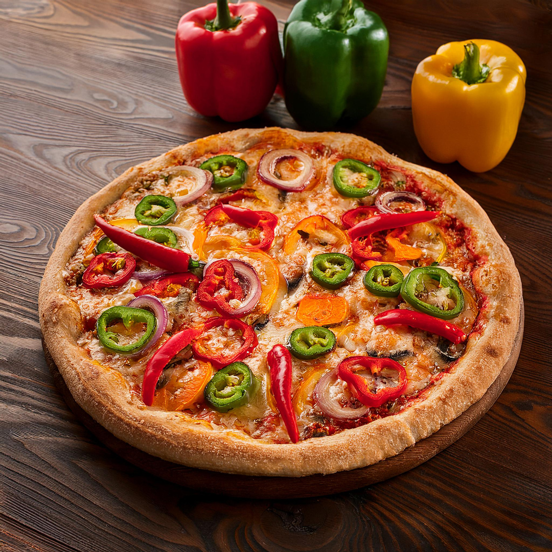 Mini Spicy Veg Pizza