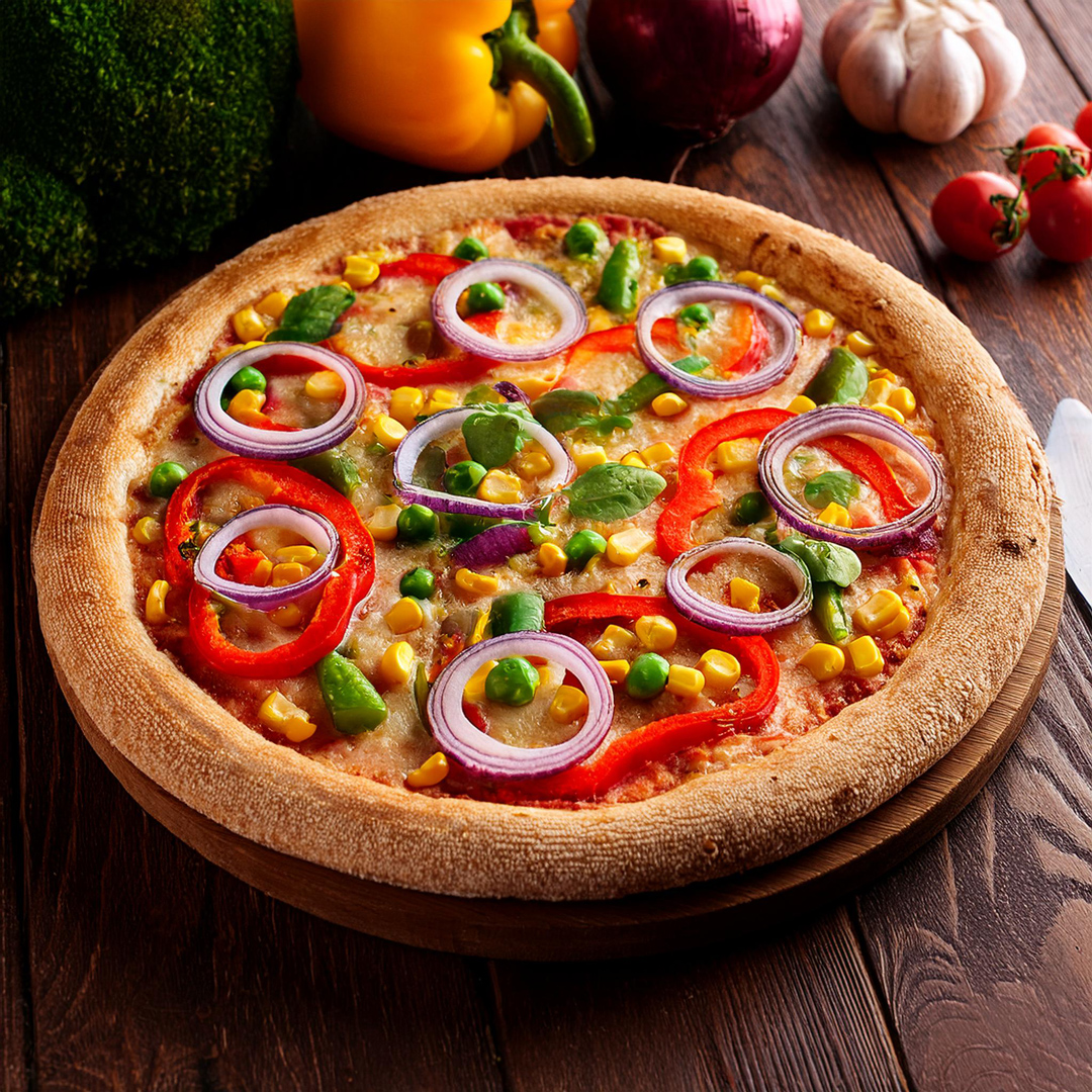 Mini Supreme Veg Pizza