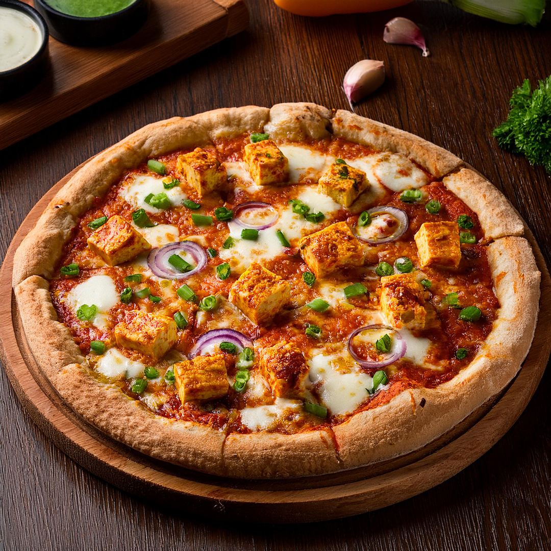 Mini Paneer Tikka Pizza