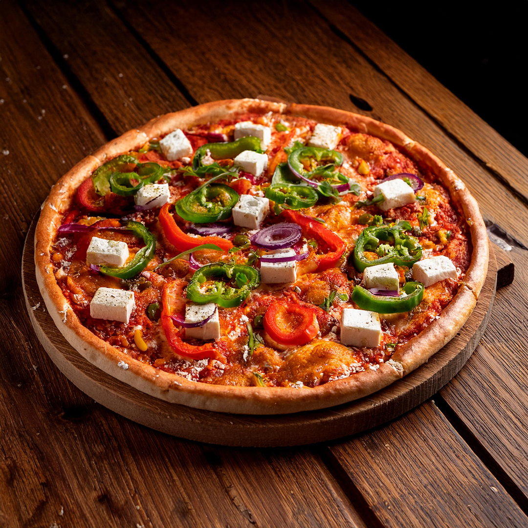 Piri Piri Paneer Pizza