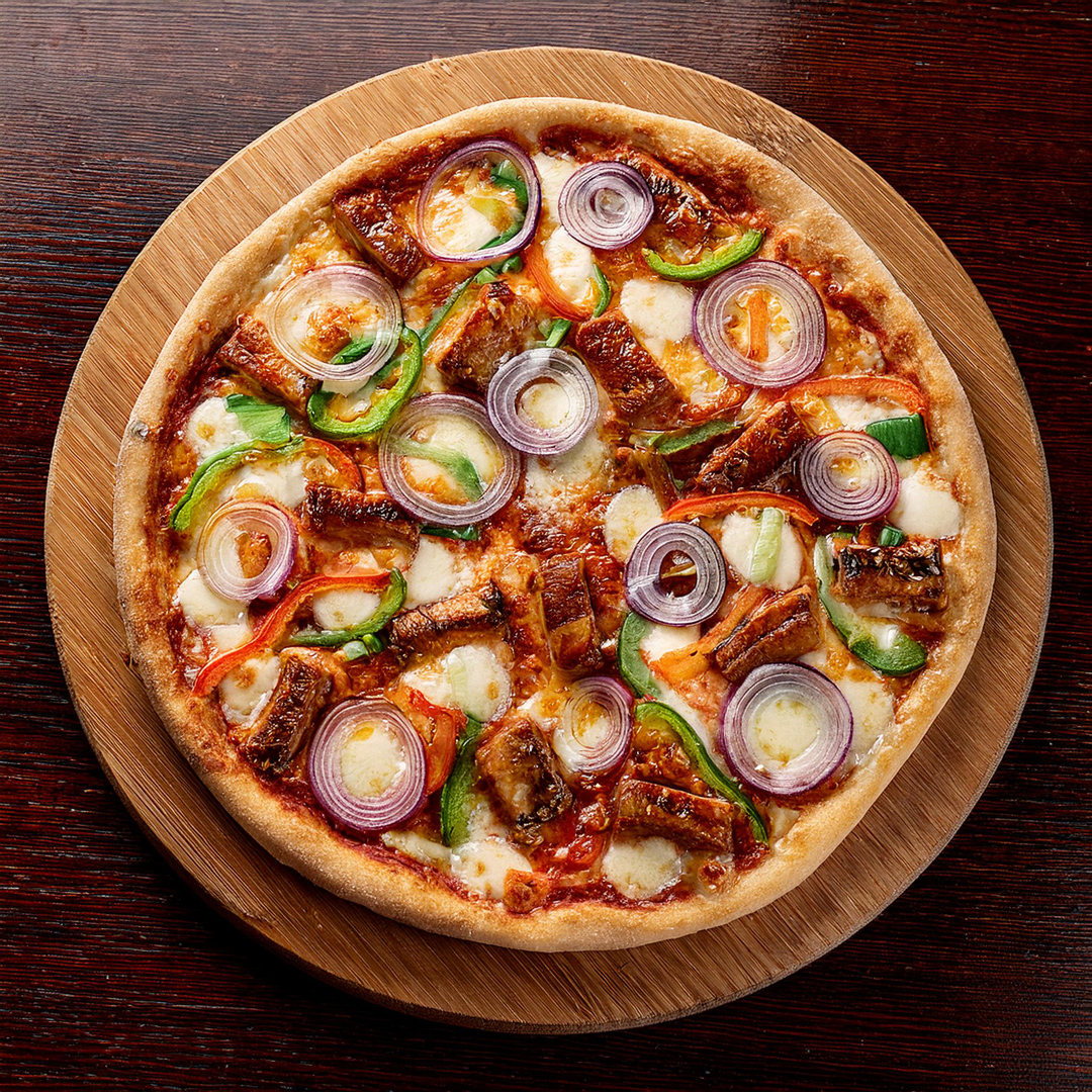 Teriyaki Paneer Pizza