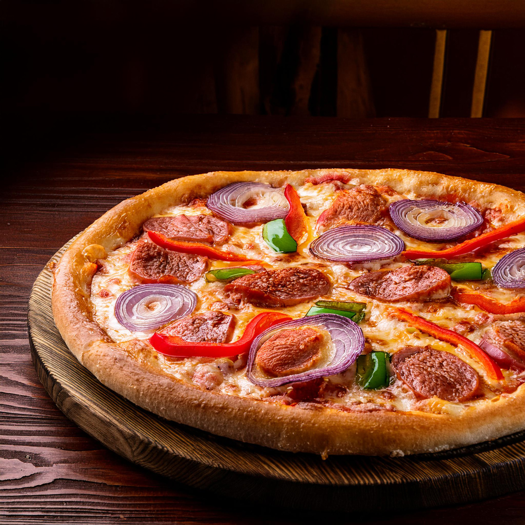 Chicken Sausage Pizza