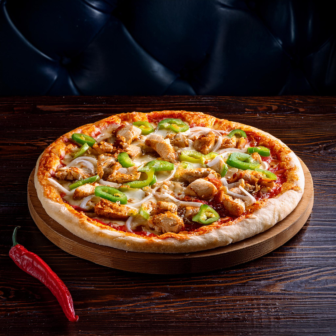Teriyaki Style Chicken Pizza