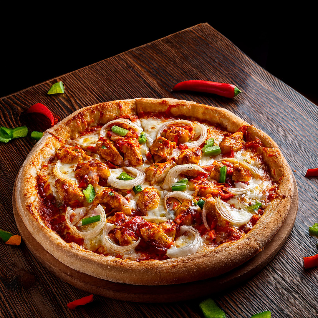 Piri Piri Style Chicken Pizza