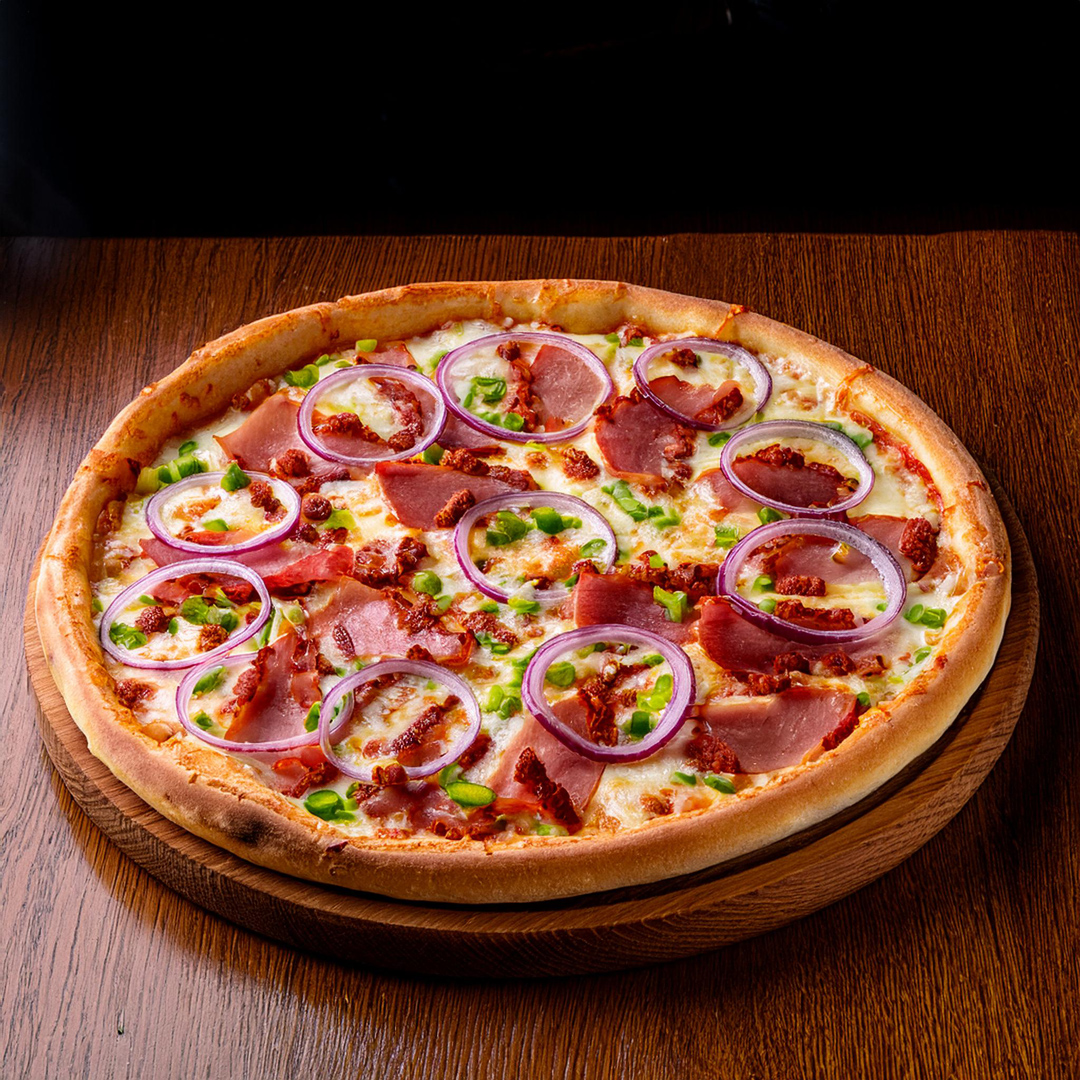 Pork Bacon Pizza