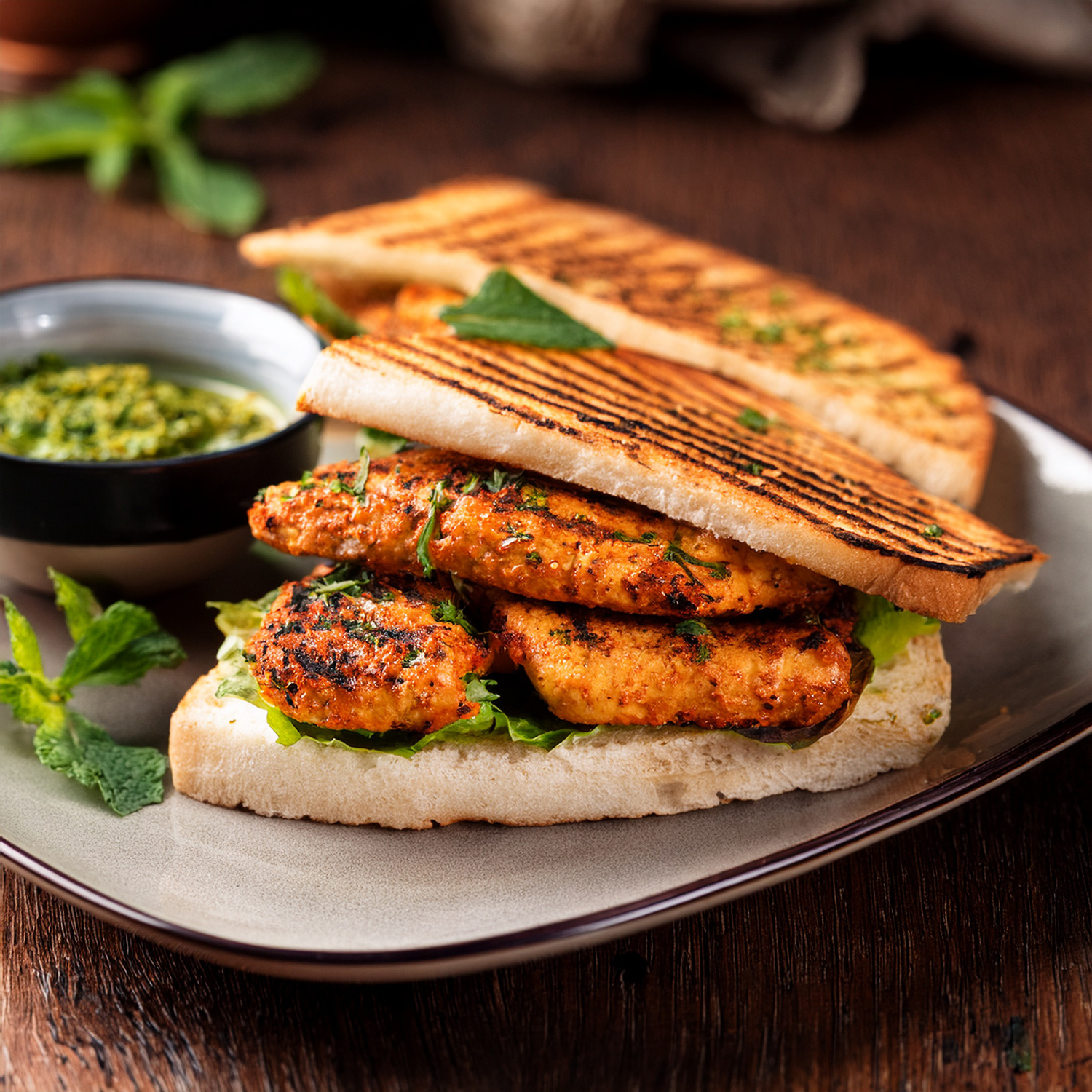Chicken Tikka Sandwich