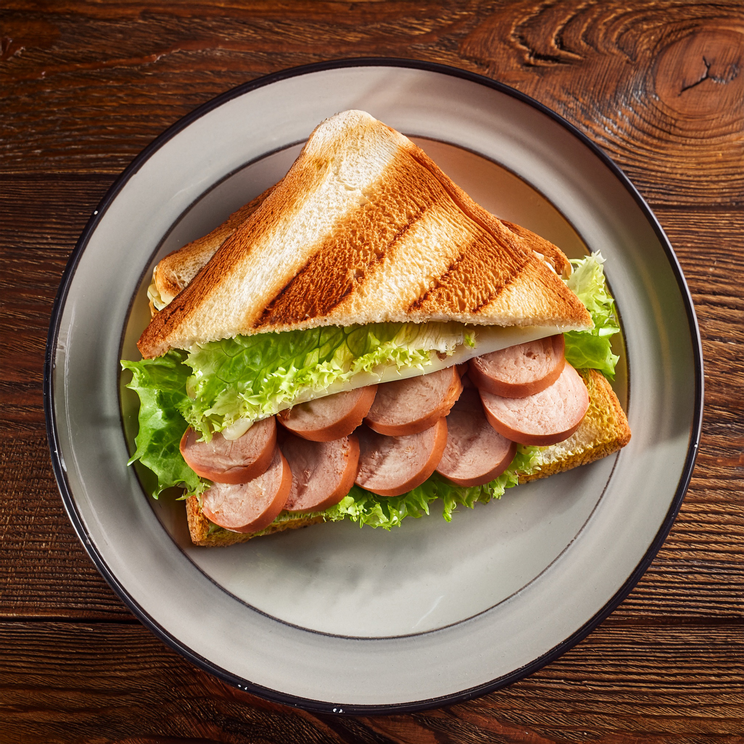 Chicken Sausage Sandwich