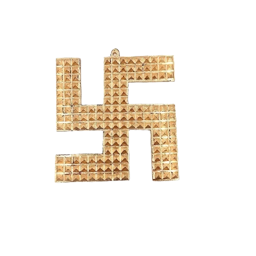 3 Lines Swastik Pyramid (Copper / Brass)