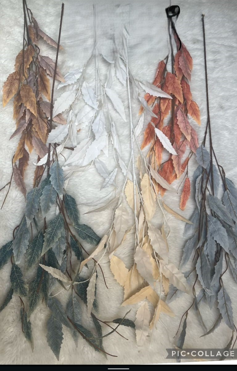 Artificial Hanging Leaves Decoration