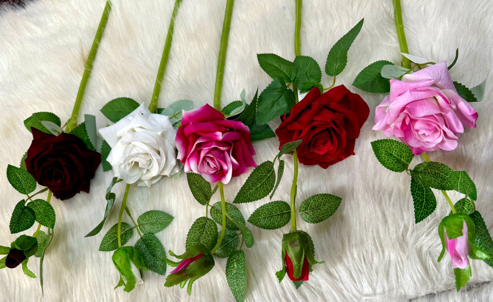Artificial Single Stem Rose