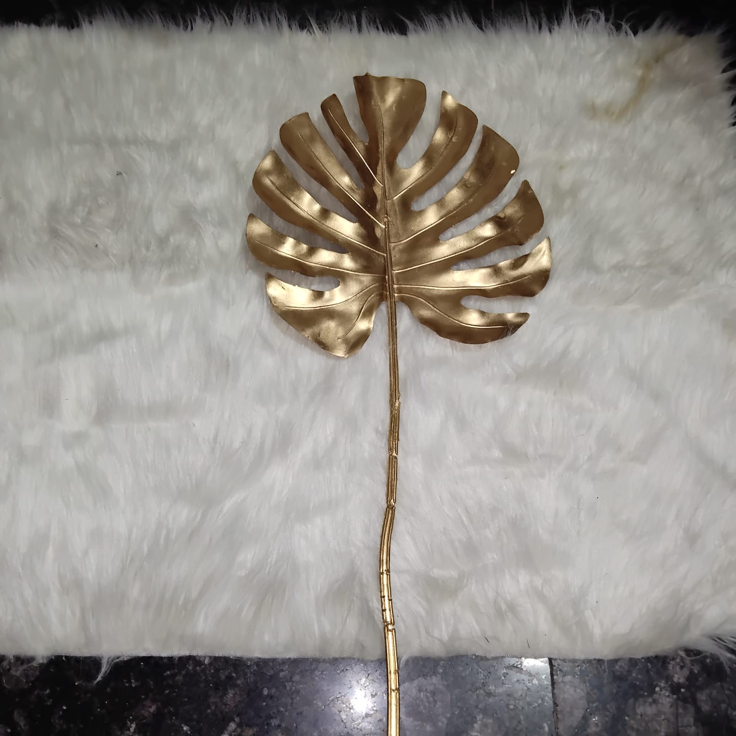 Gold Leaf Decorative Piece