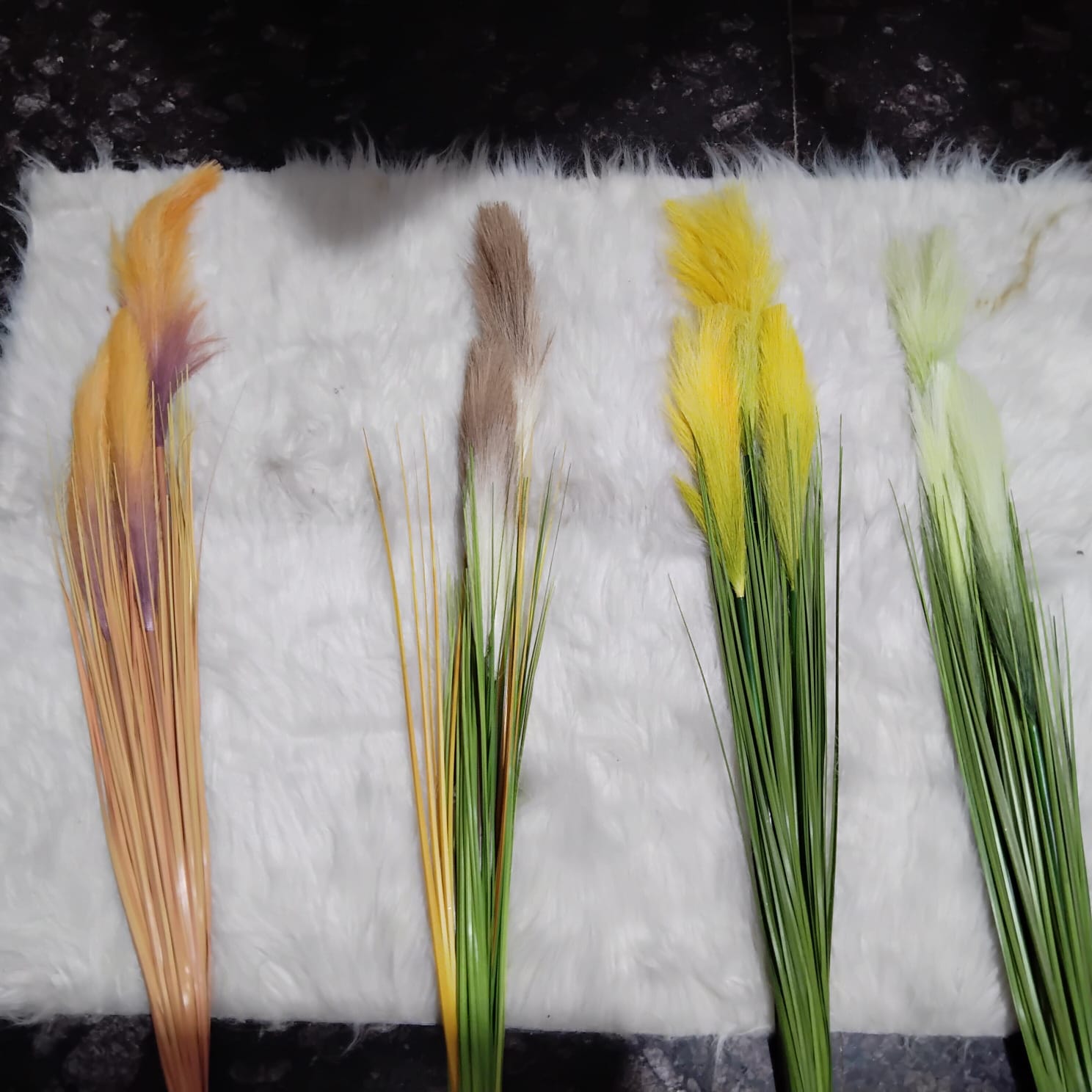 Artificial Decorative Grasses Set