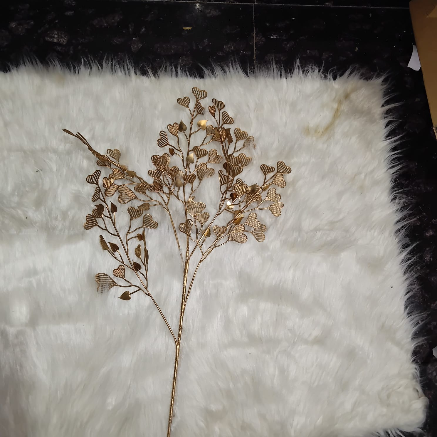 Decorative Faux Gold Branch
