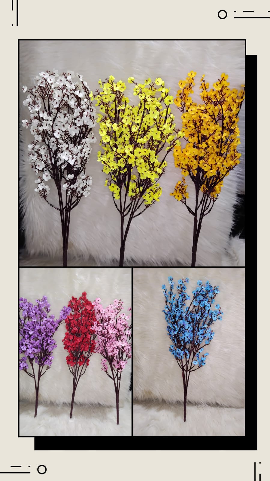 Artificial Flower Branches