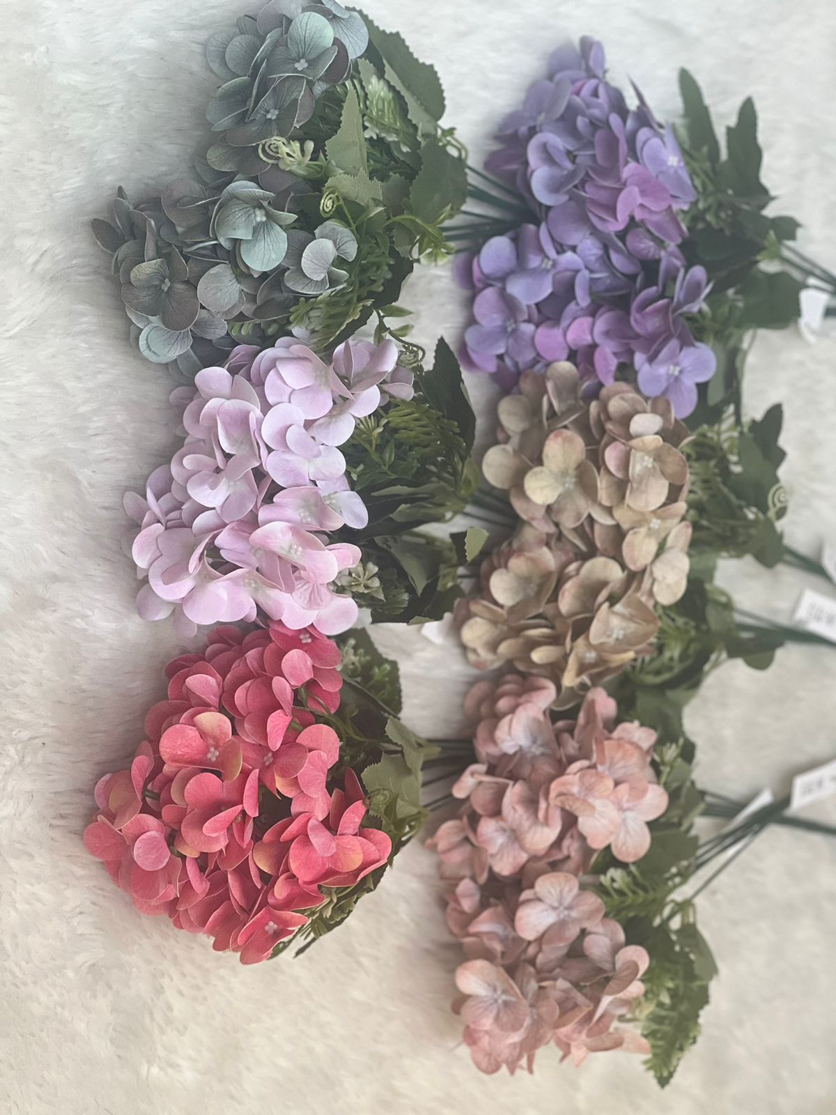 Artificial Hydrangea Flowers