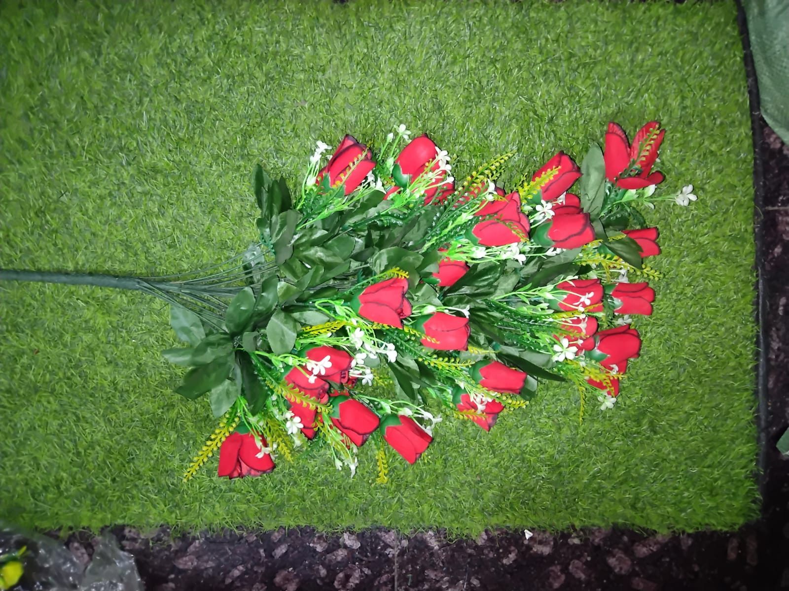 Artificial Red Roses Bouquet