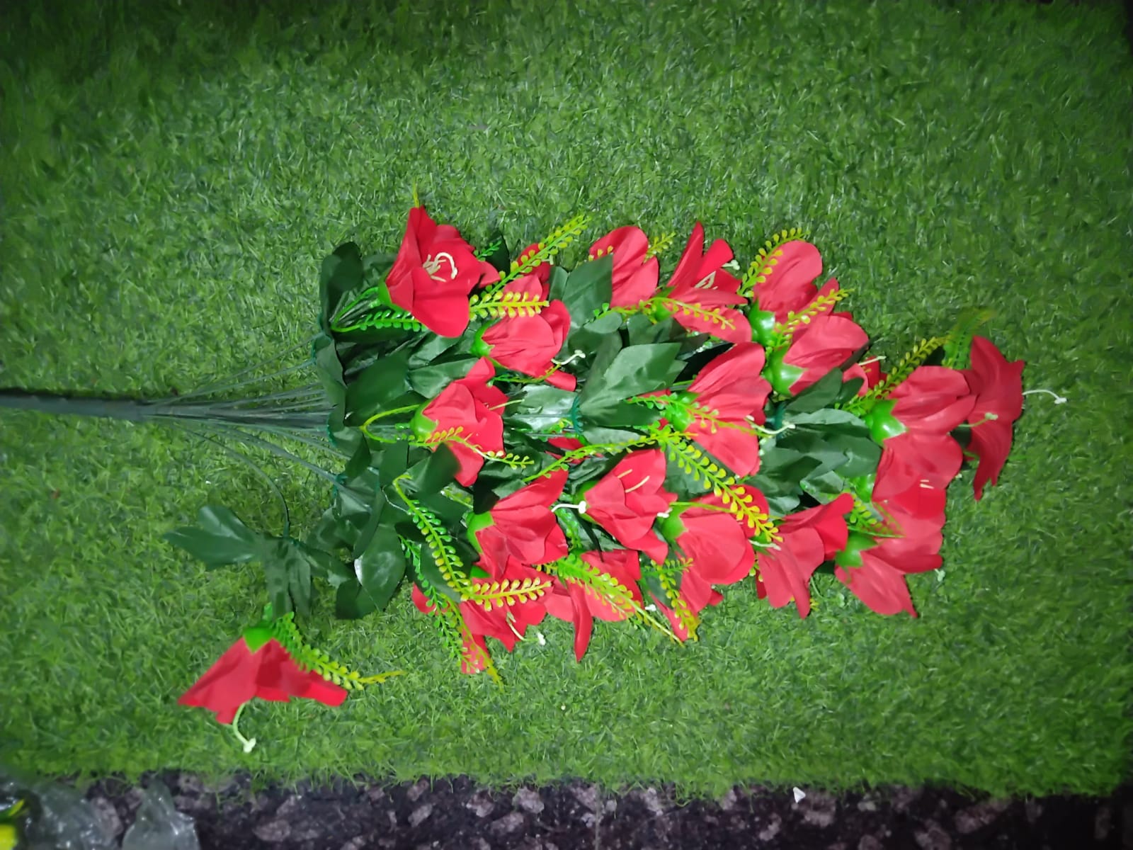 Artificial Red Rose Bouquet