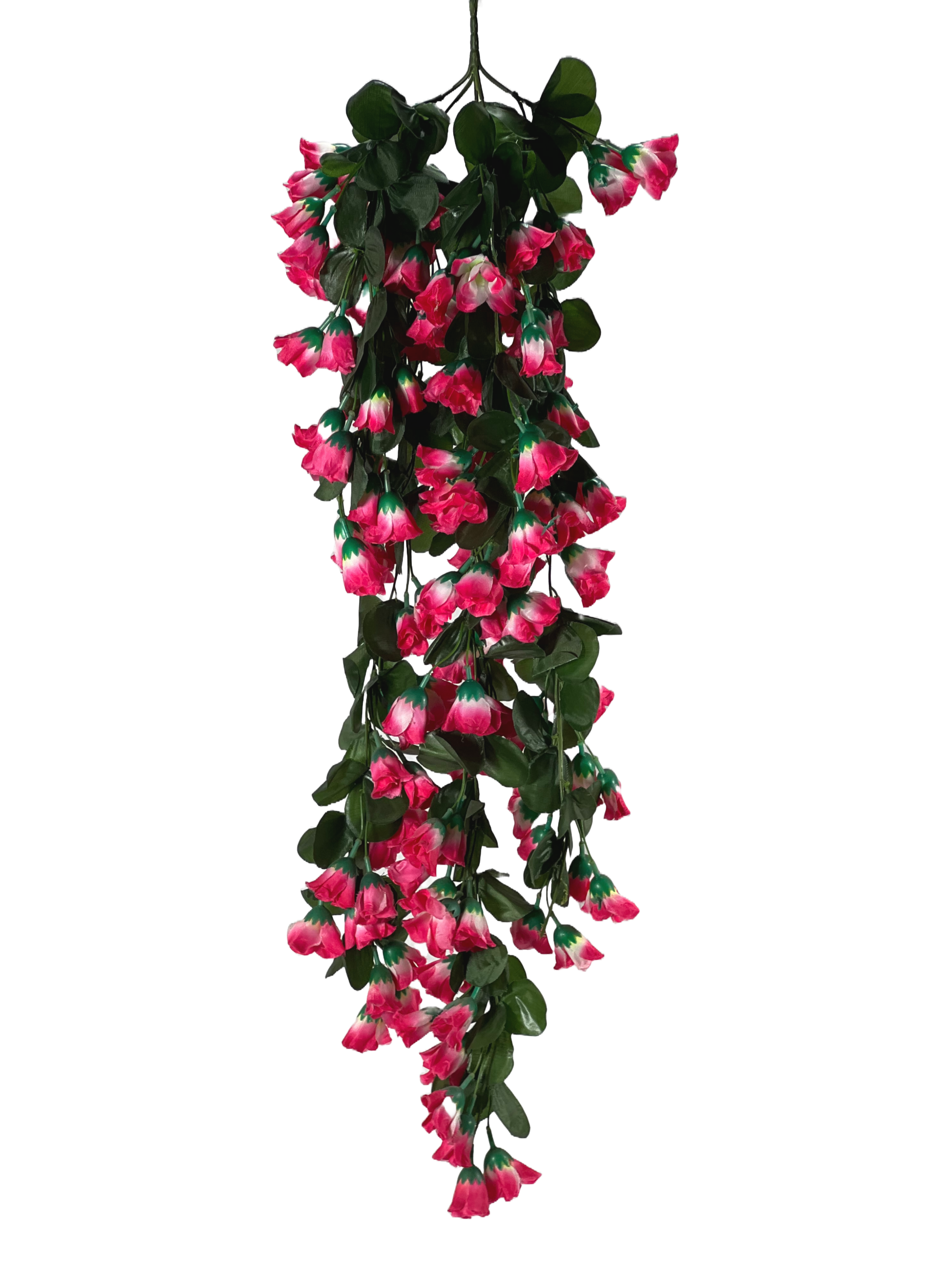 The Green Gallery Artificial Hanging Bell Flower Vine – 110 cm Decorative Floral Garland for Wall & Balcony Decor | 4 Color Variants