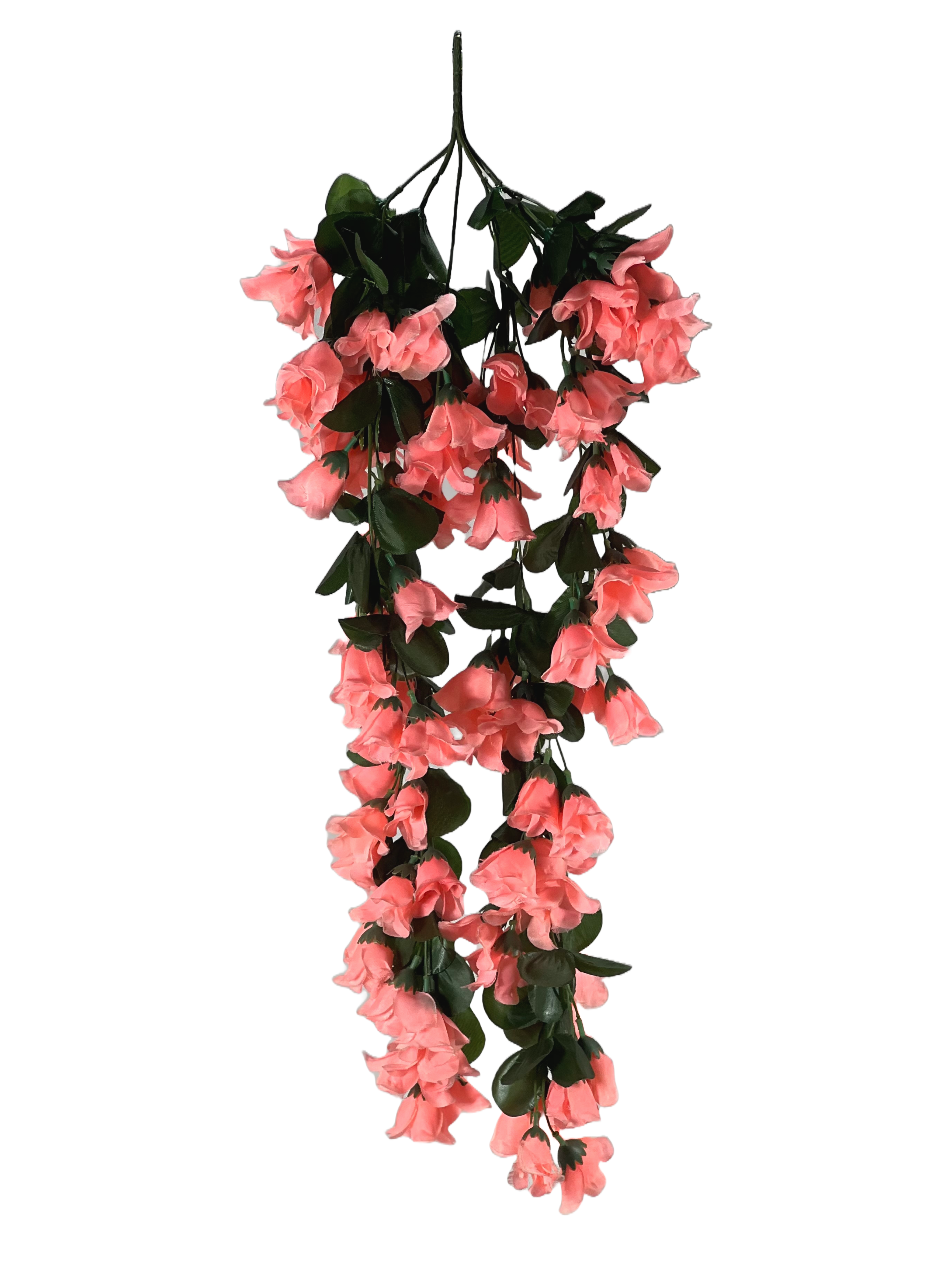 The Green Gallery Artificial Hanging Bell Flower Vine – 110 cm Decorative Floral Garland for Wall & Balcony Decor | 4 Color Variants