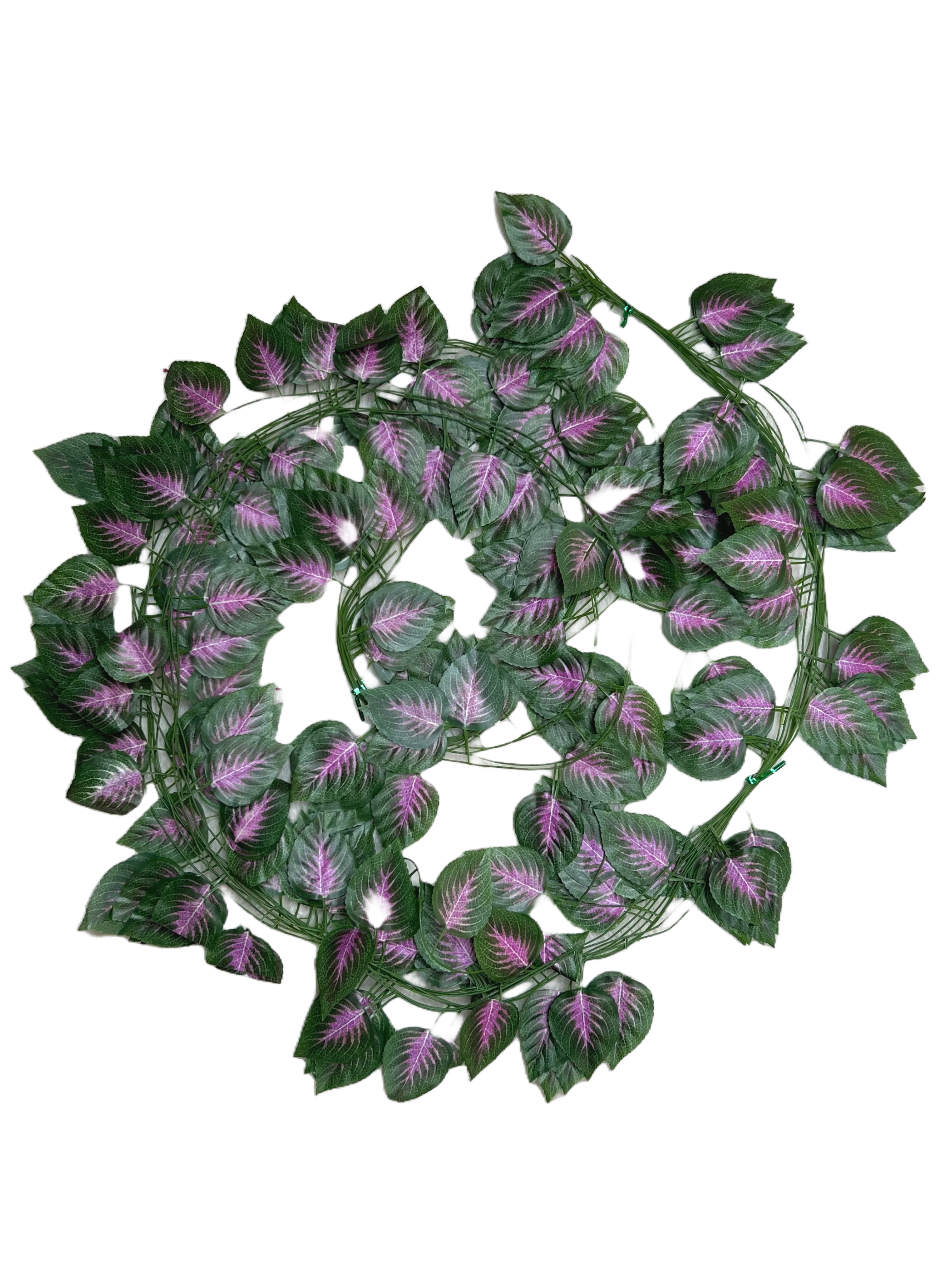 The Green Gallery Artificial Hanging Creepers & Garlands – 12 Pcs per Pack | 85–100 cm Lifelike Vines for Wall, Balcony, and Indoor Decoration | 8 Foliage Variants