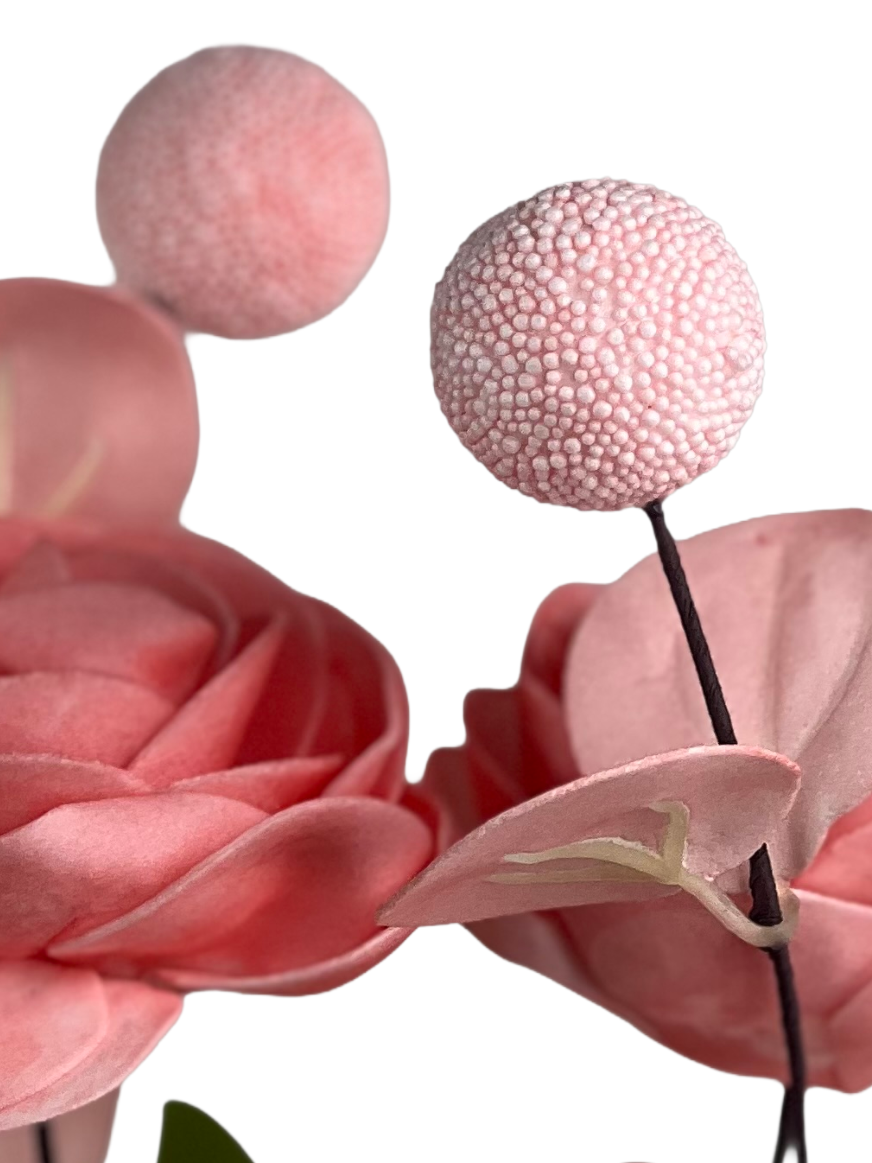 MittiBloom Artificial Flower Pot with Earthen Finish Vase