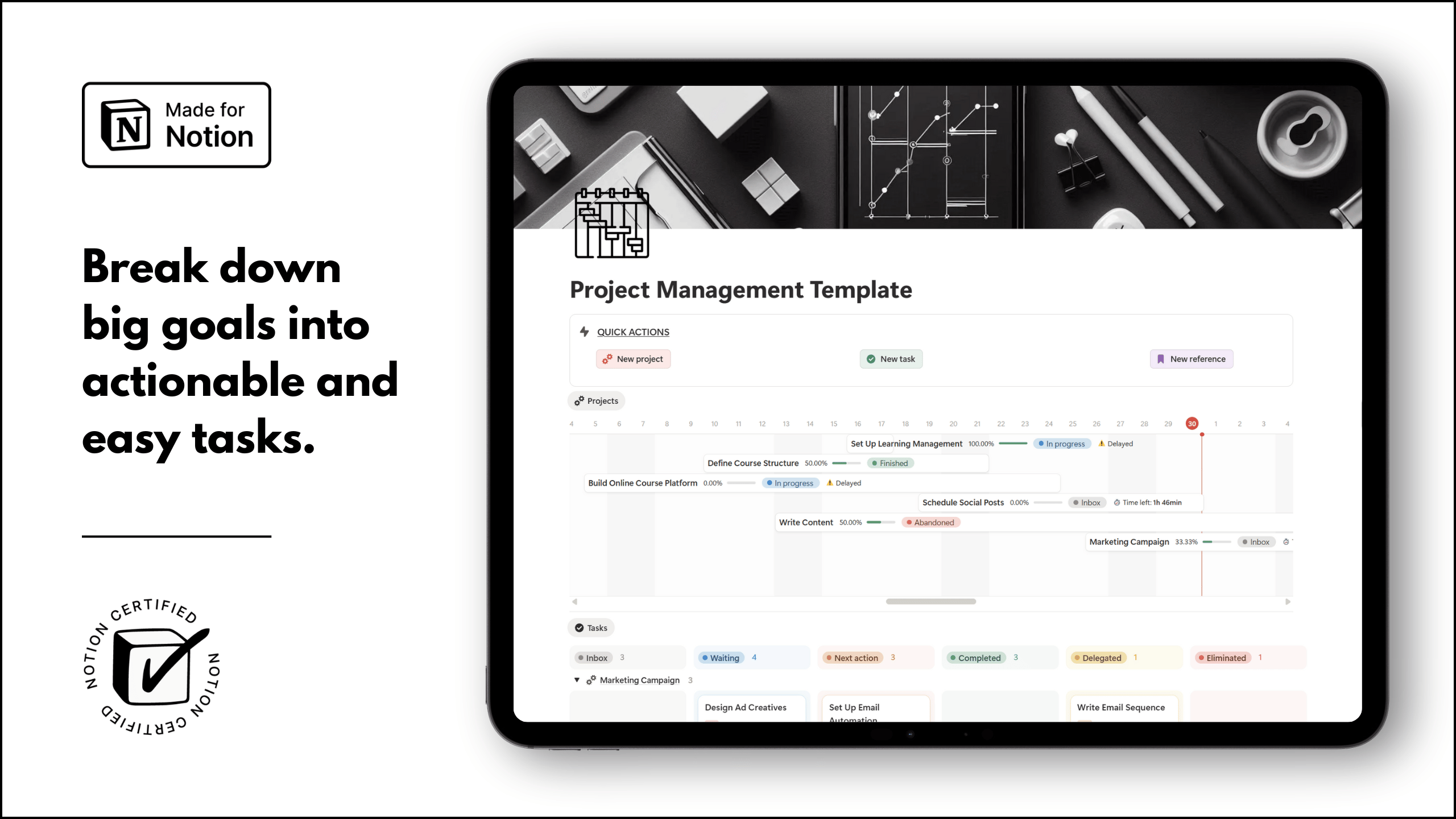 Notion Project Management Template