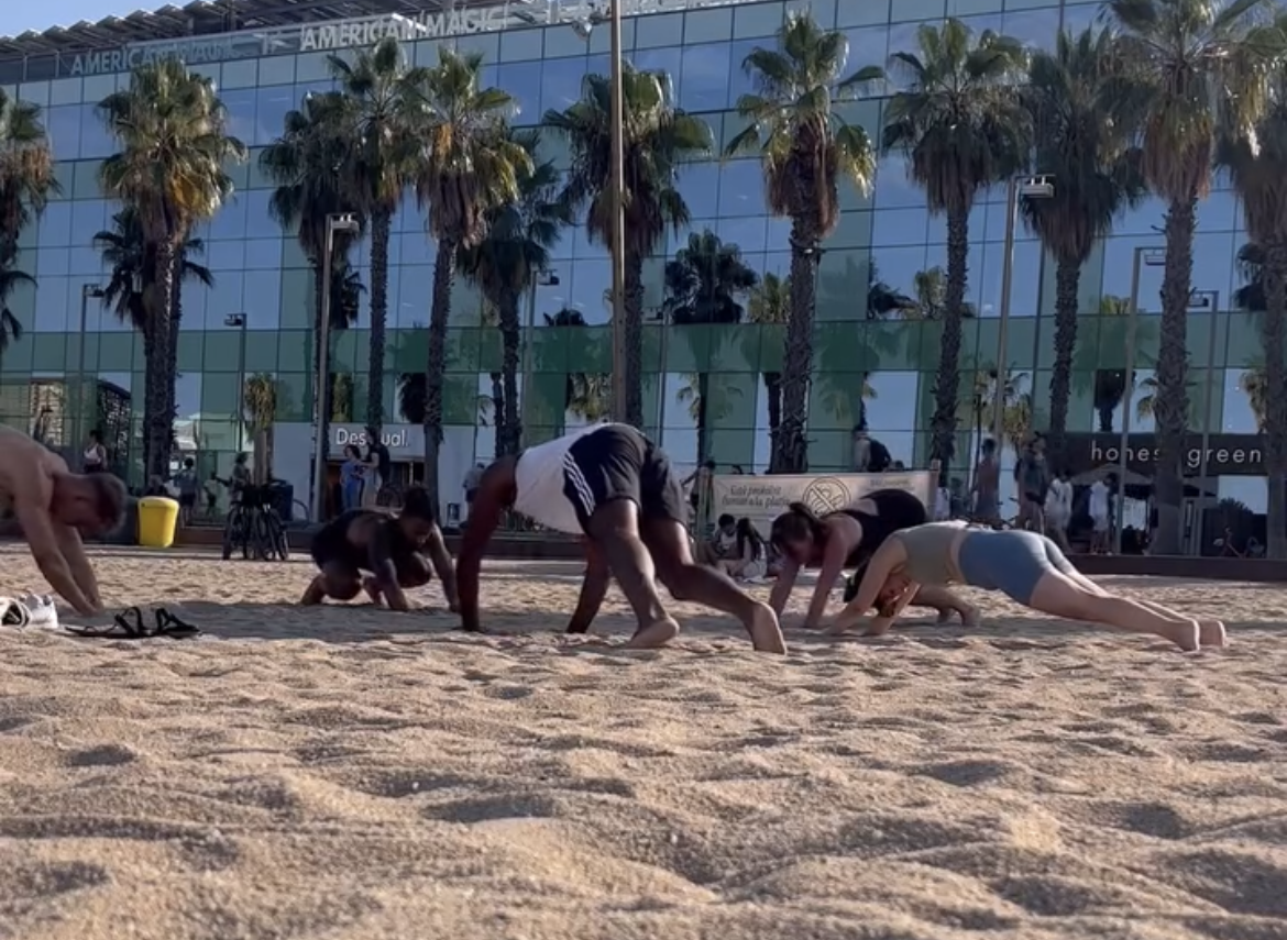 Outdoor Group Fitness Class