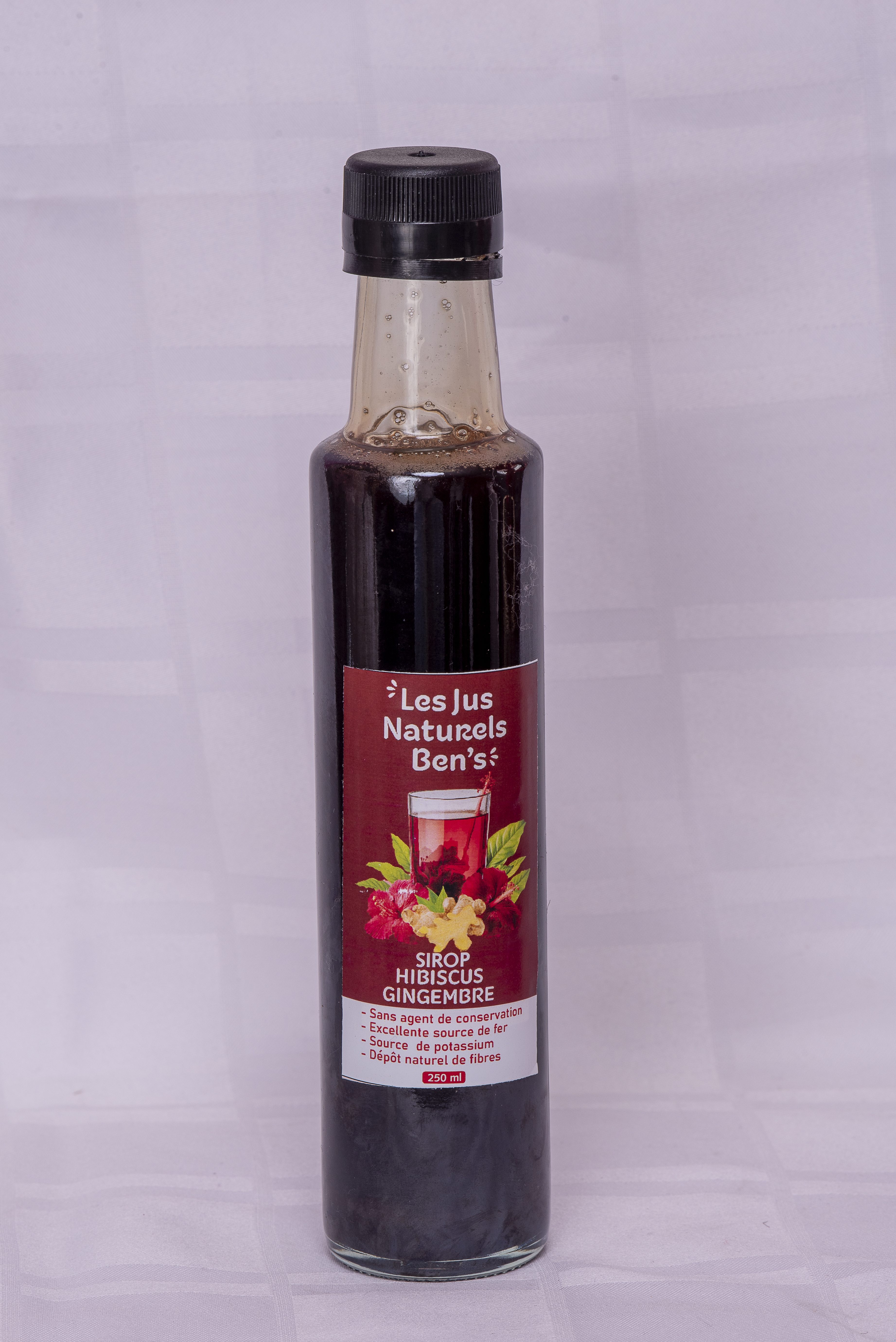 Sirop Hibiscus Gingembre