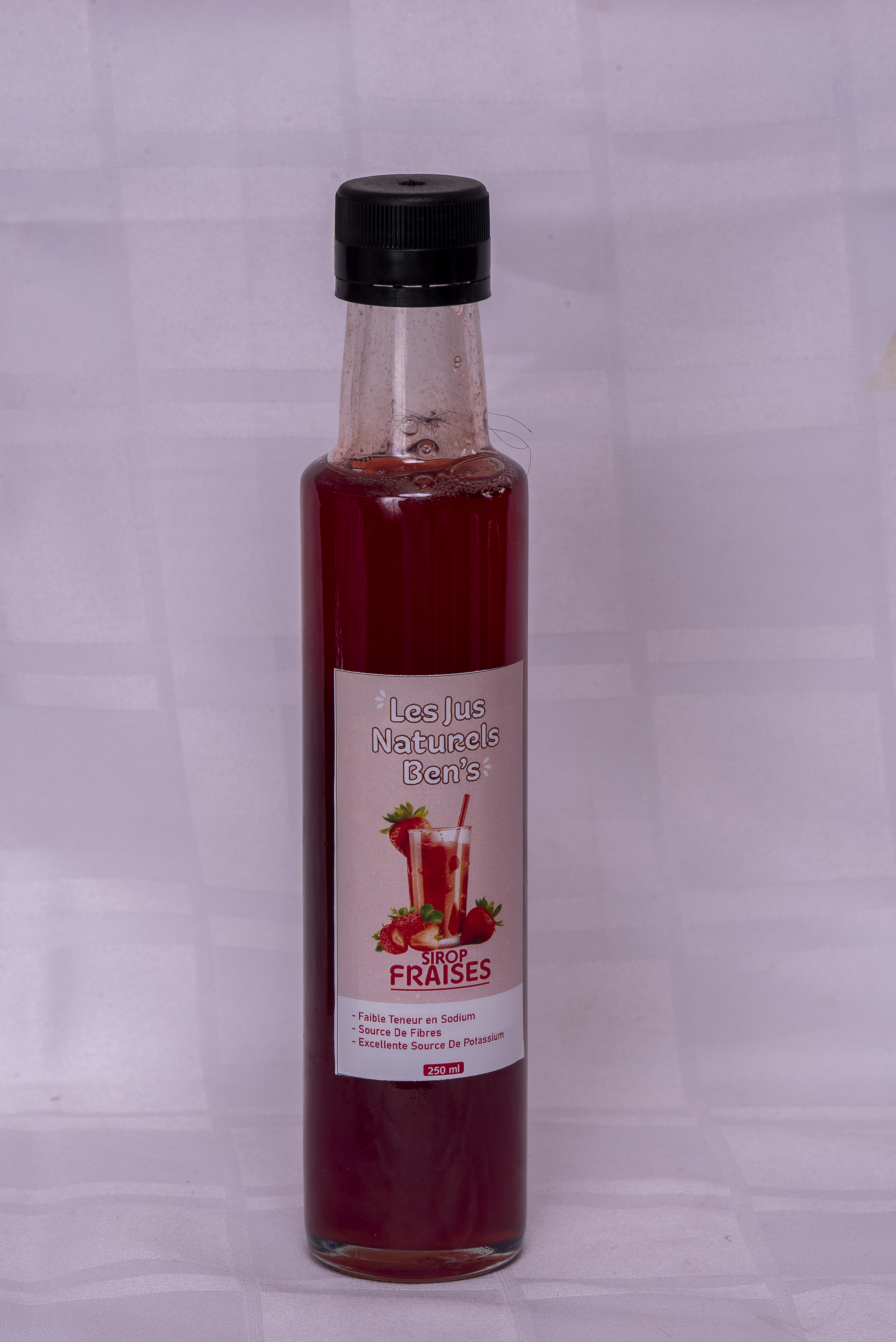 Sirop de fraises
