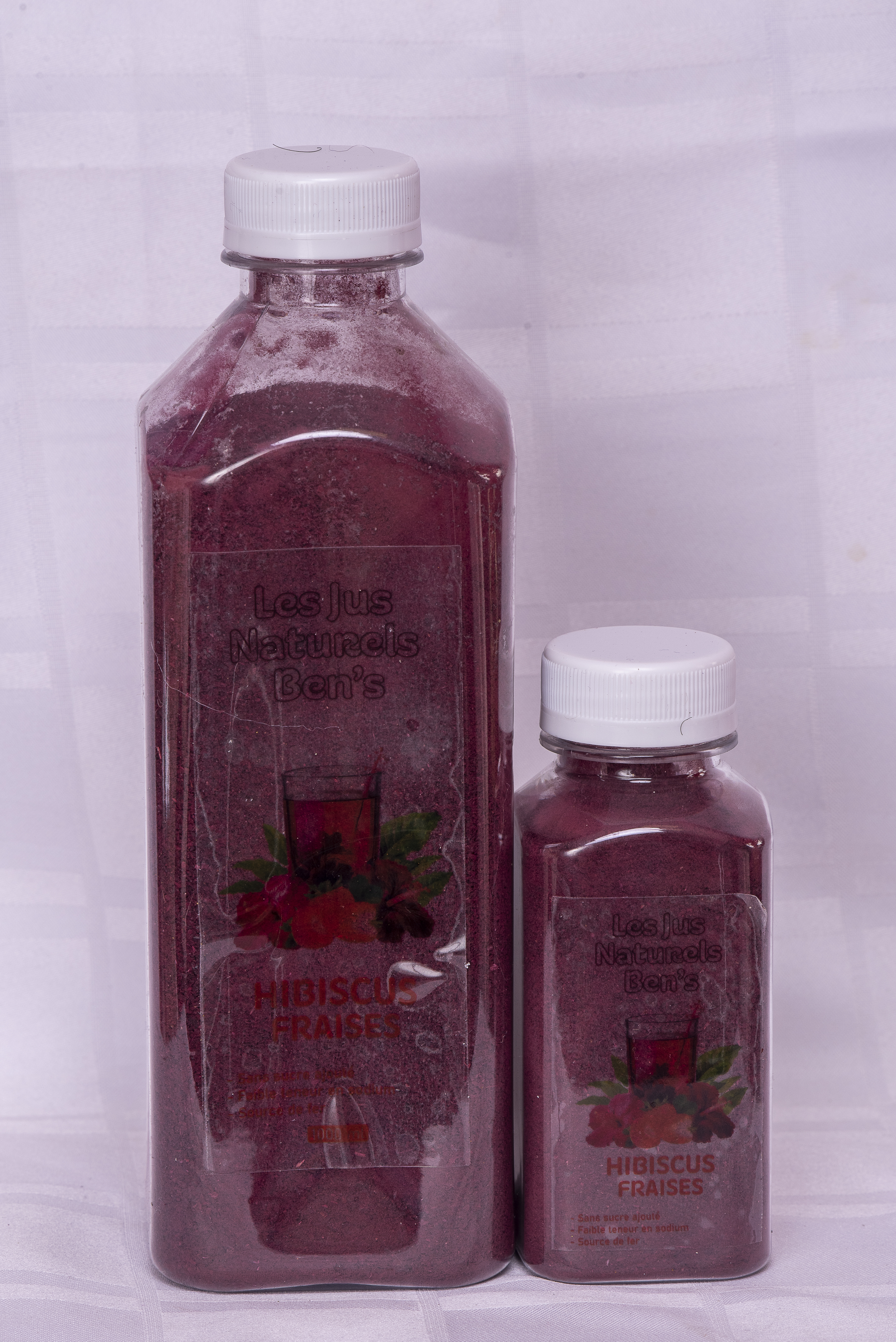 Jus de Hibiscus et Fraise