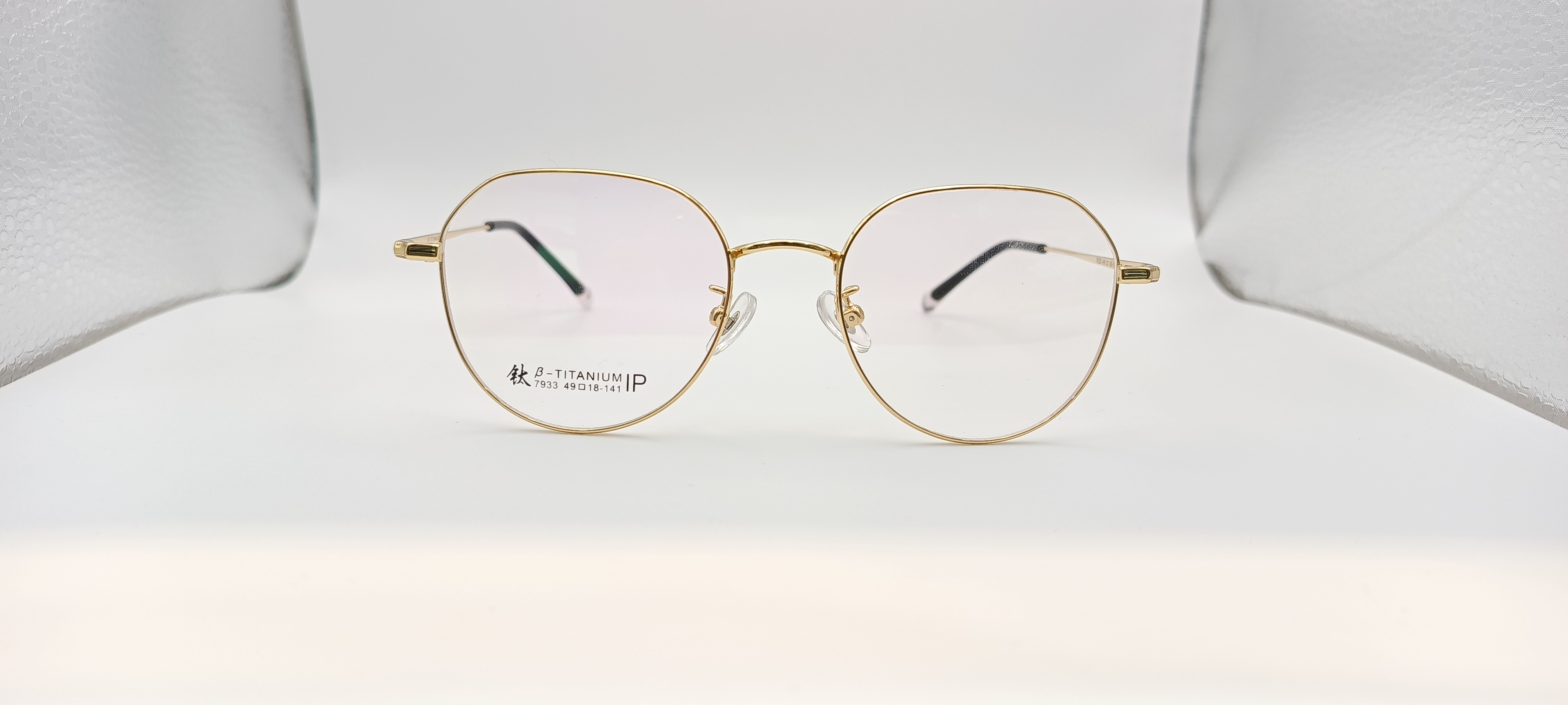 Gold Frame Glasses SOH 016