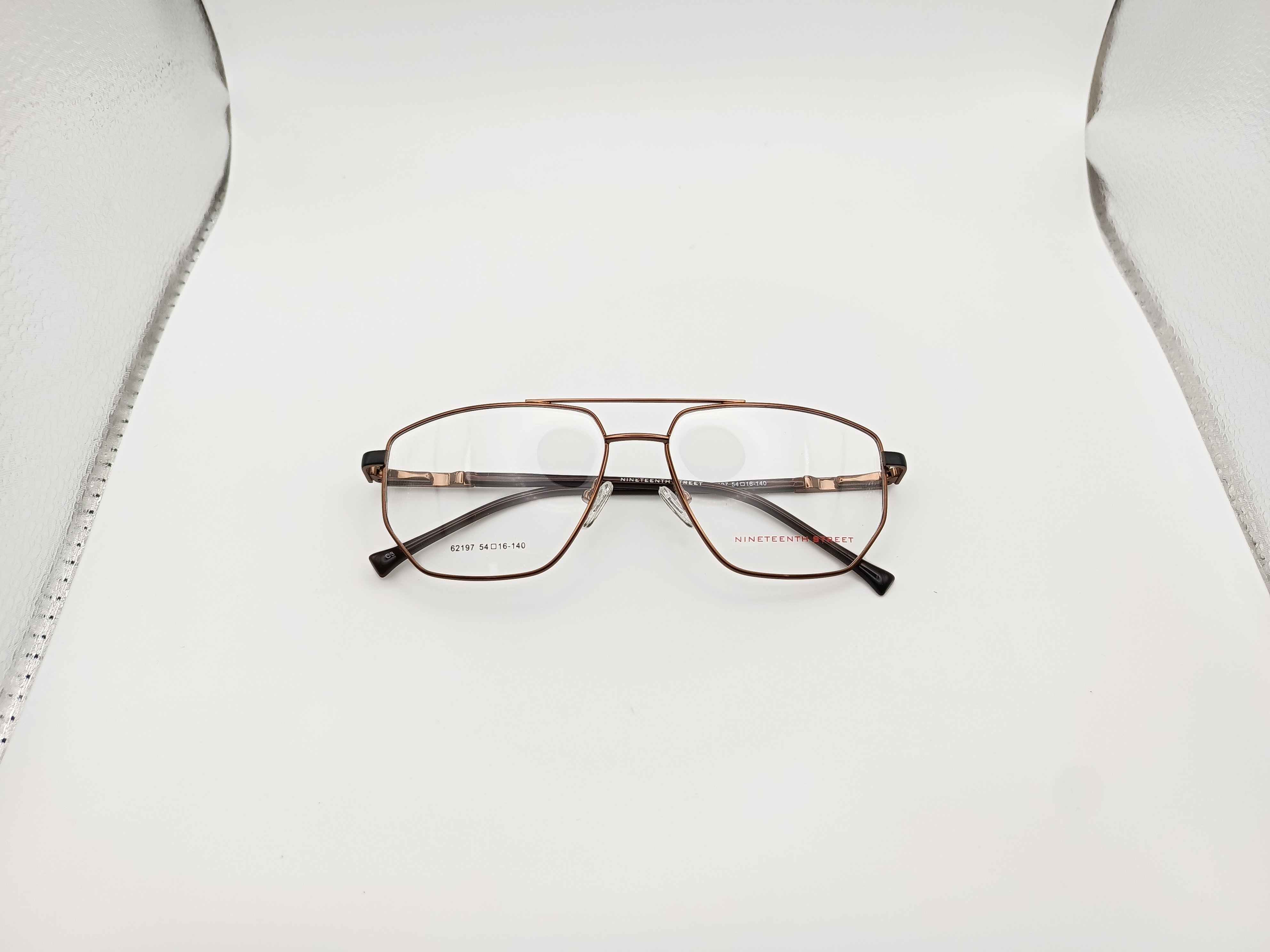 METALIC DOUBLE BRIDGE Eyeglasses  SOH 044