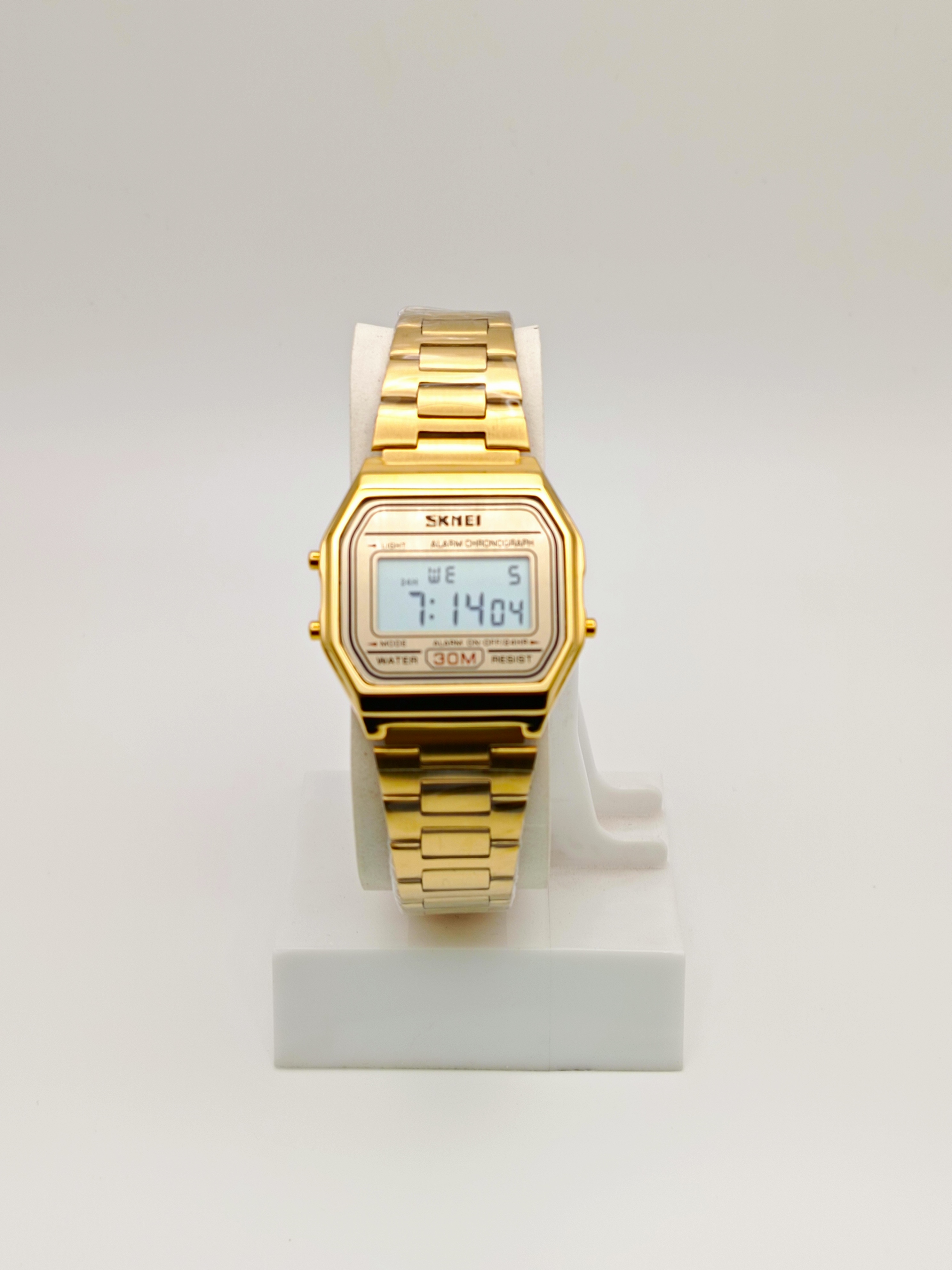 SKEMEI Gold Digital Wristwatch FOR MEN