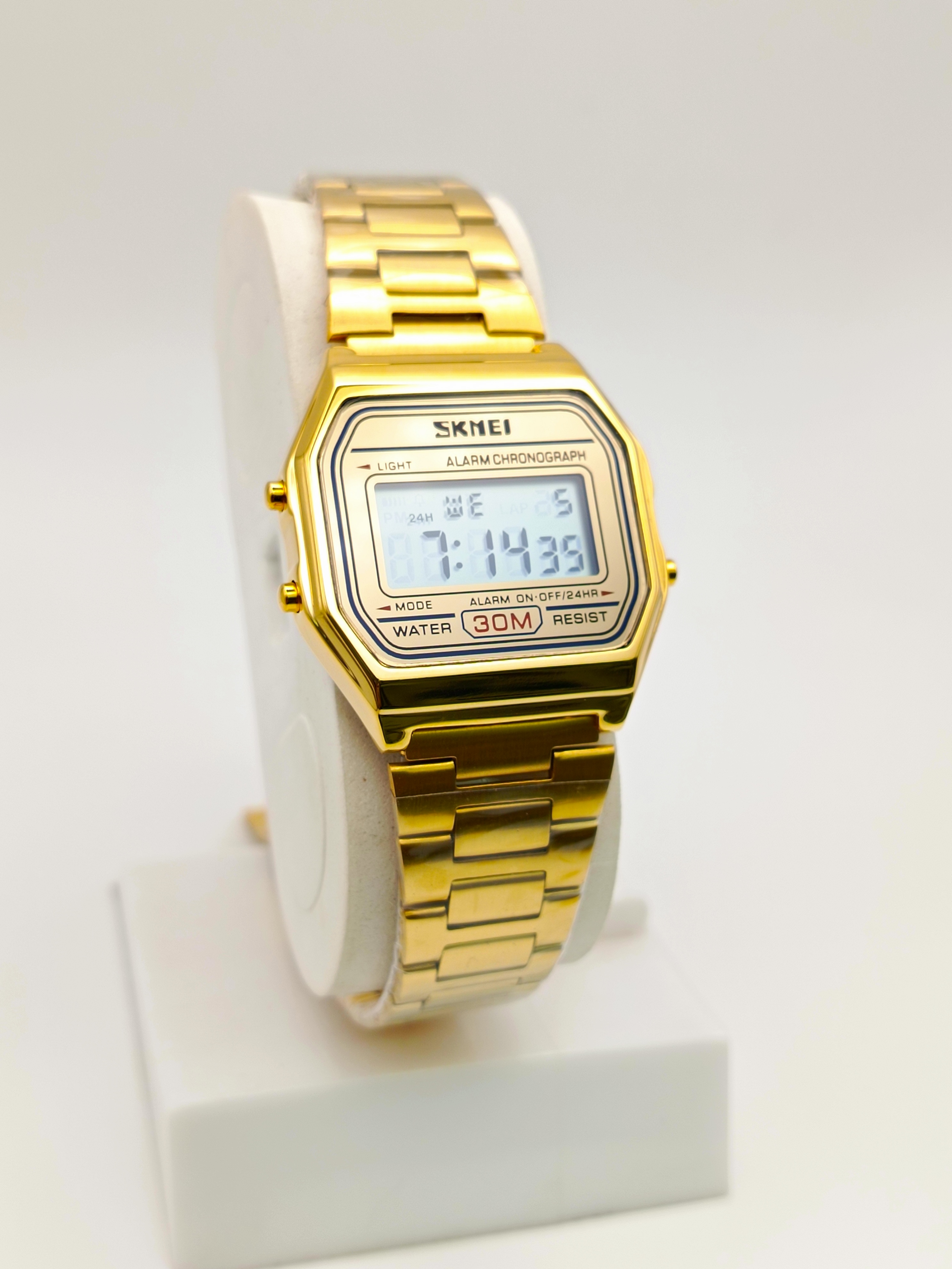 SKEMEI Gold Digital Wristwatch FOR MEN