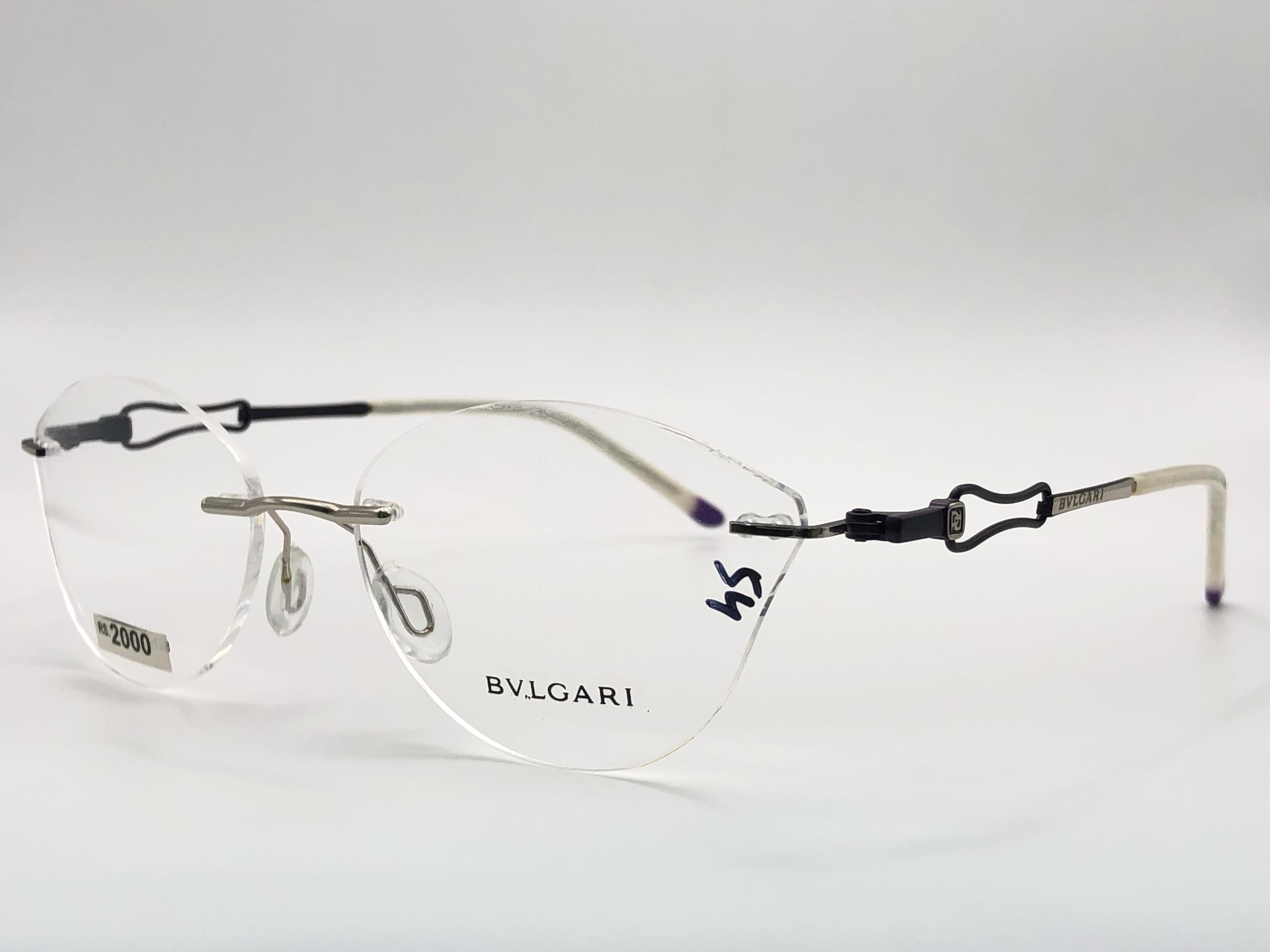 Bvlgari Rimless Eyeglasses For Women