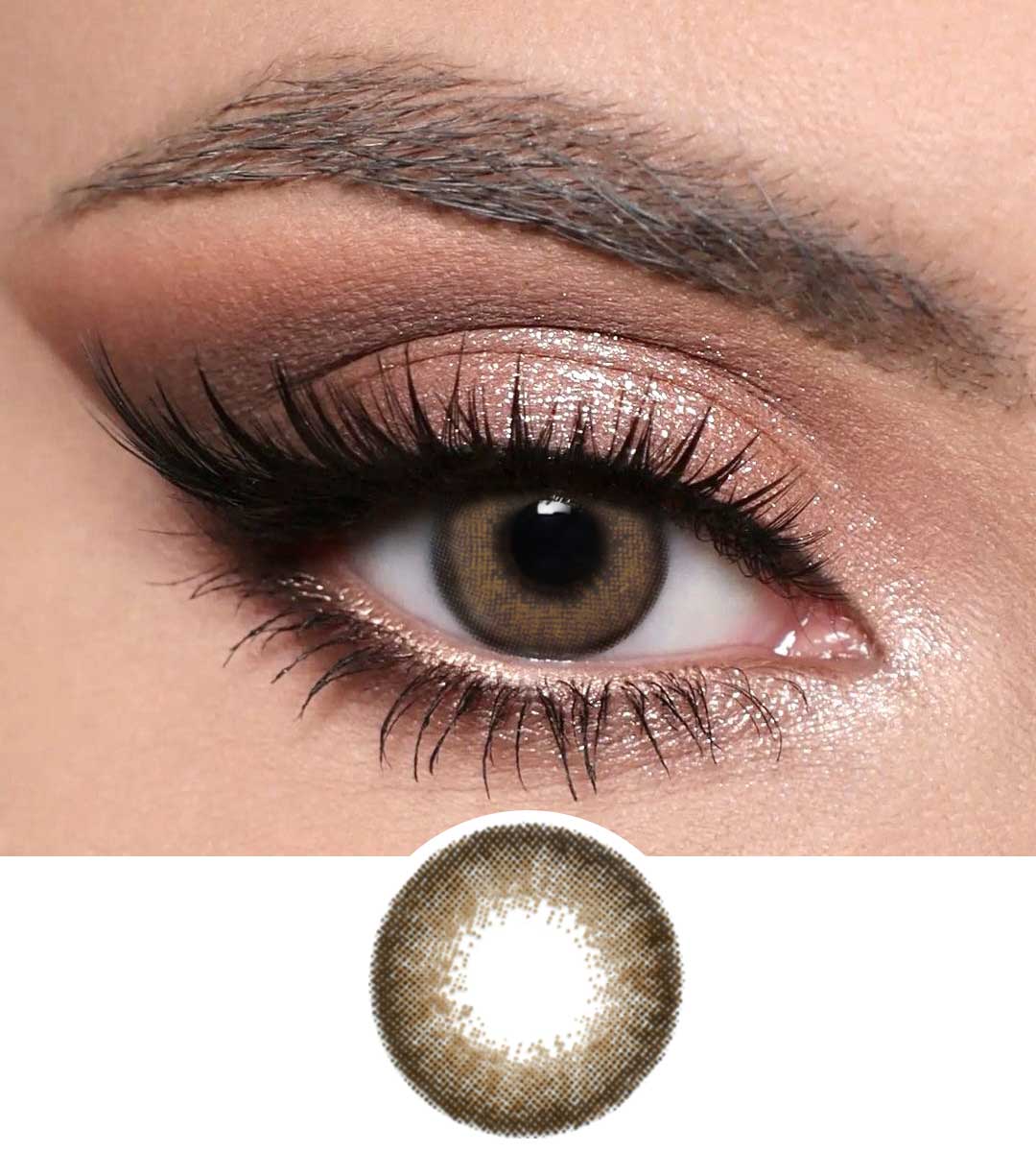 SEPIA CONTACT LENSES 