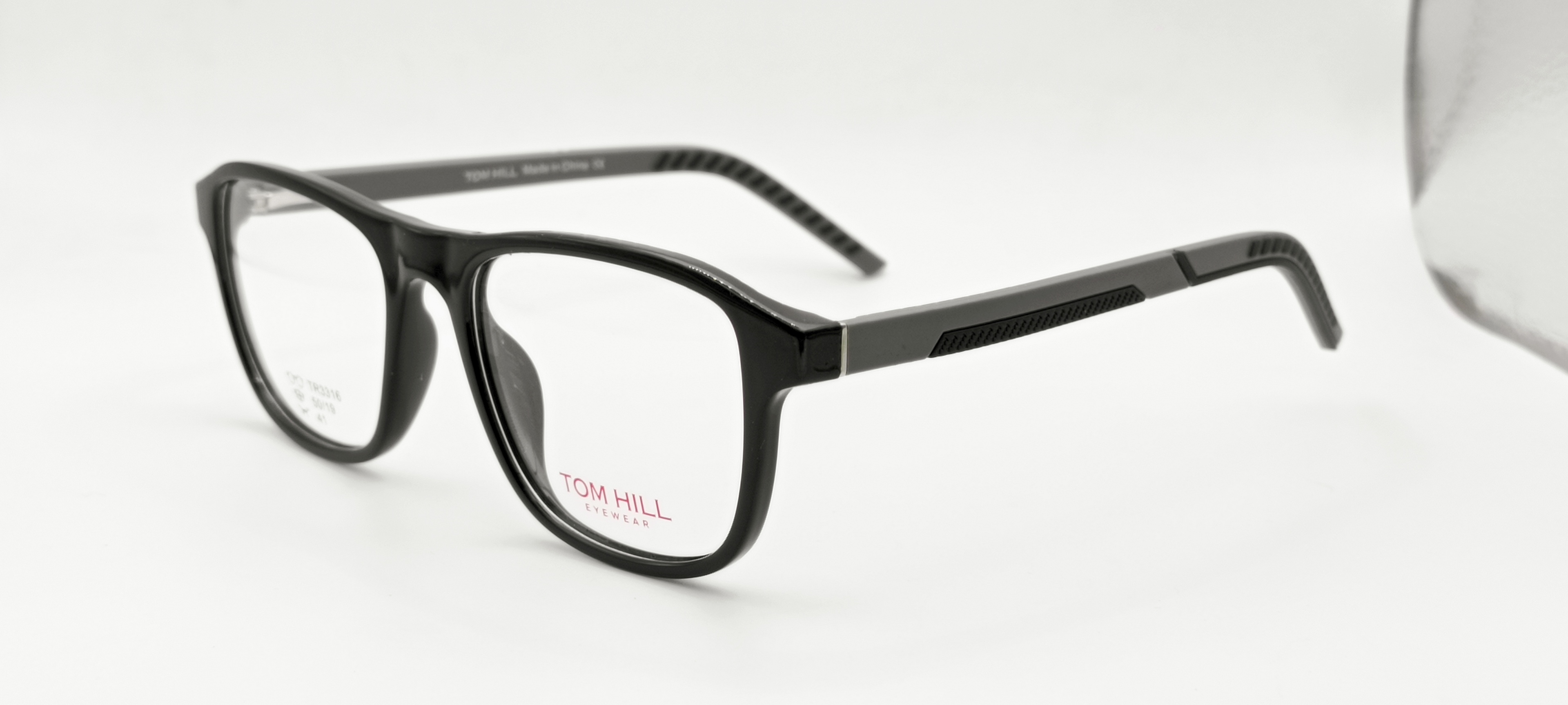 Transparent Rectangle Eyeglasses
