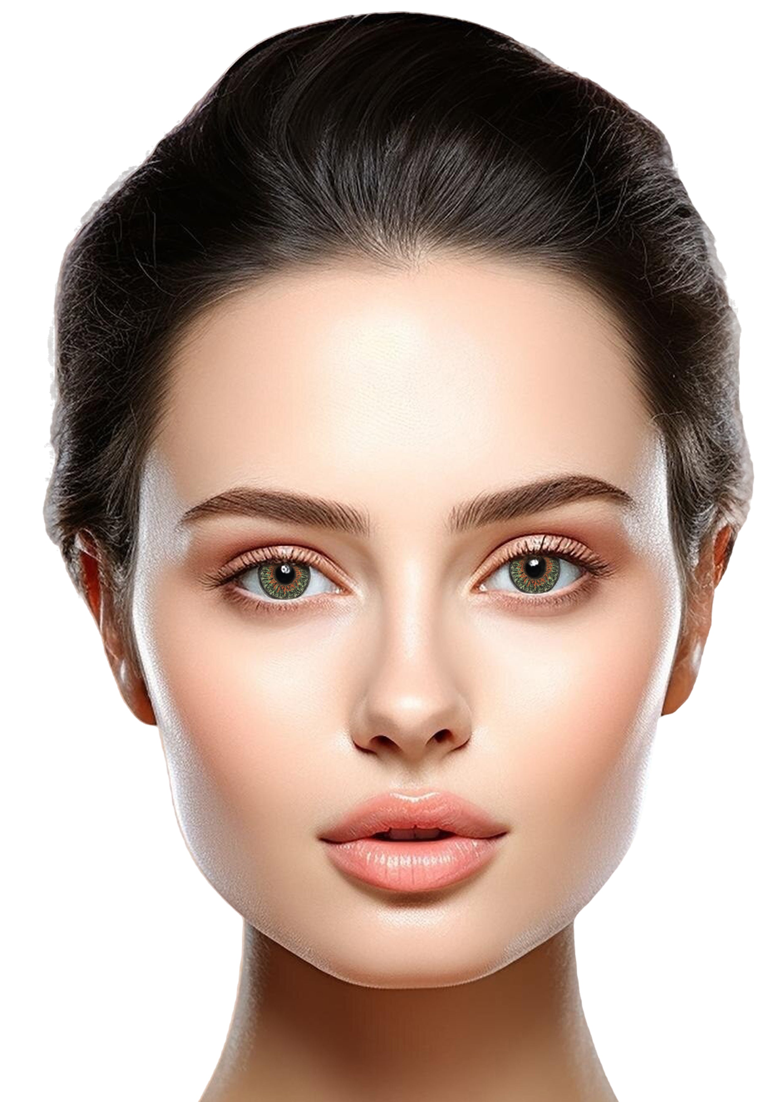 SPARK GREEN CONTACT LENSES 