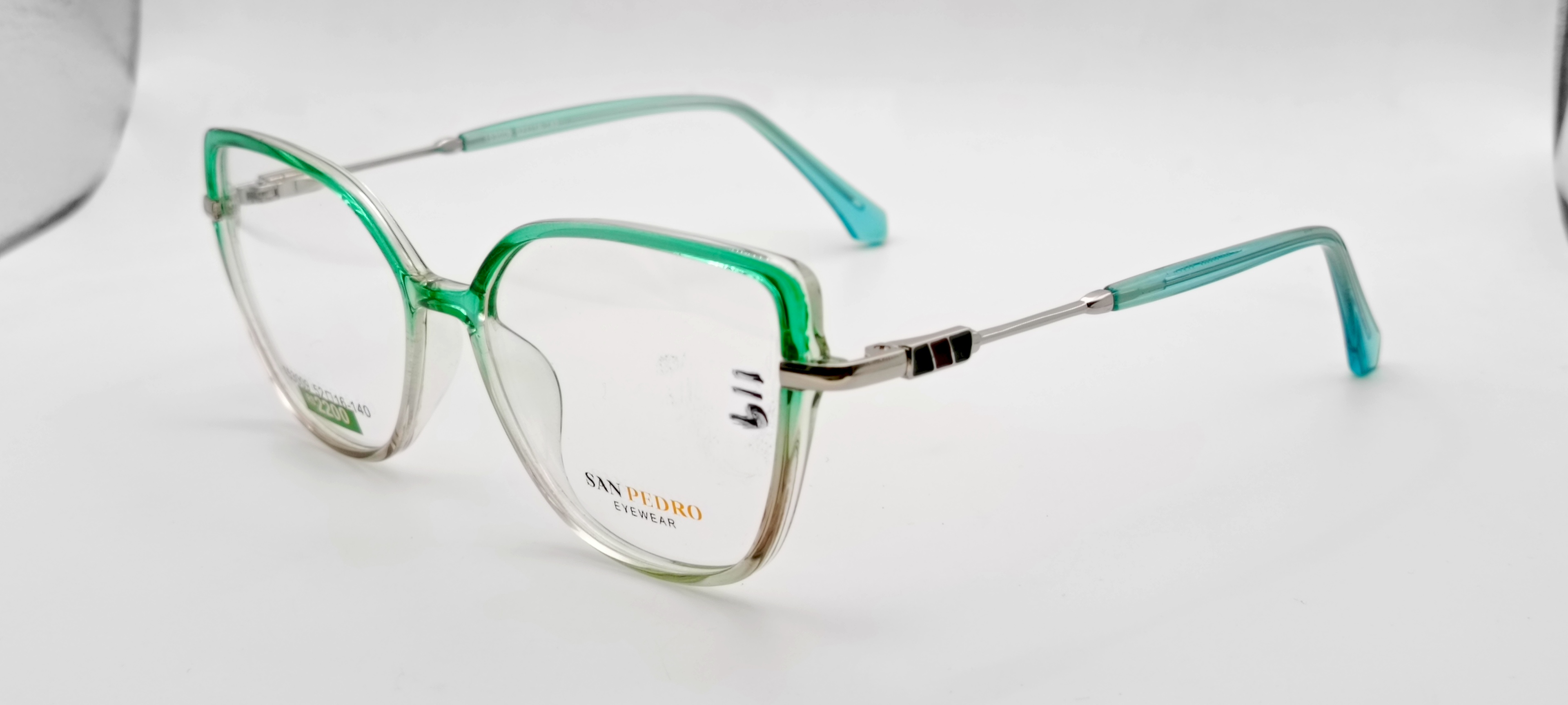 Green Gradient Eyeglasses Frame