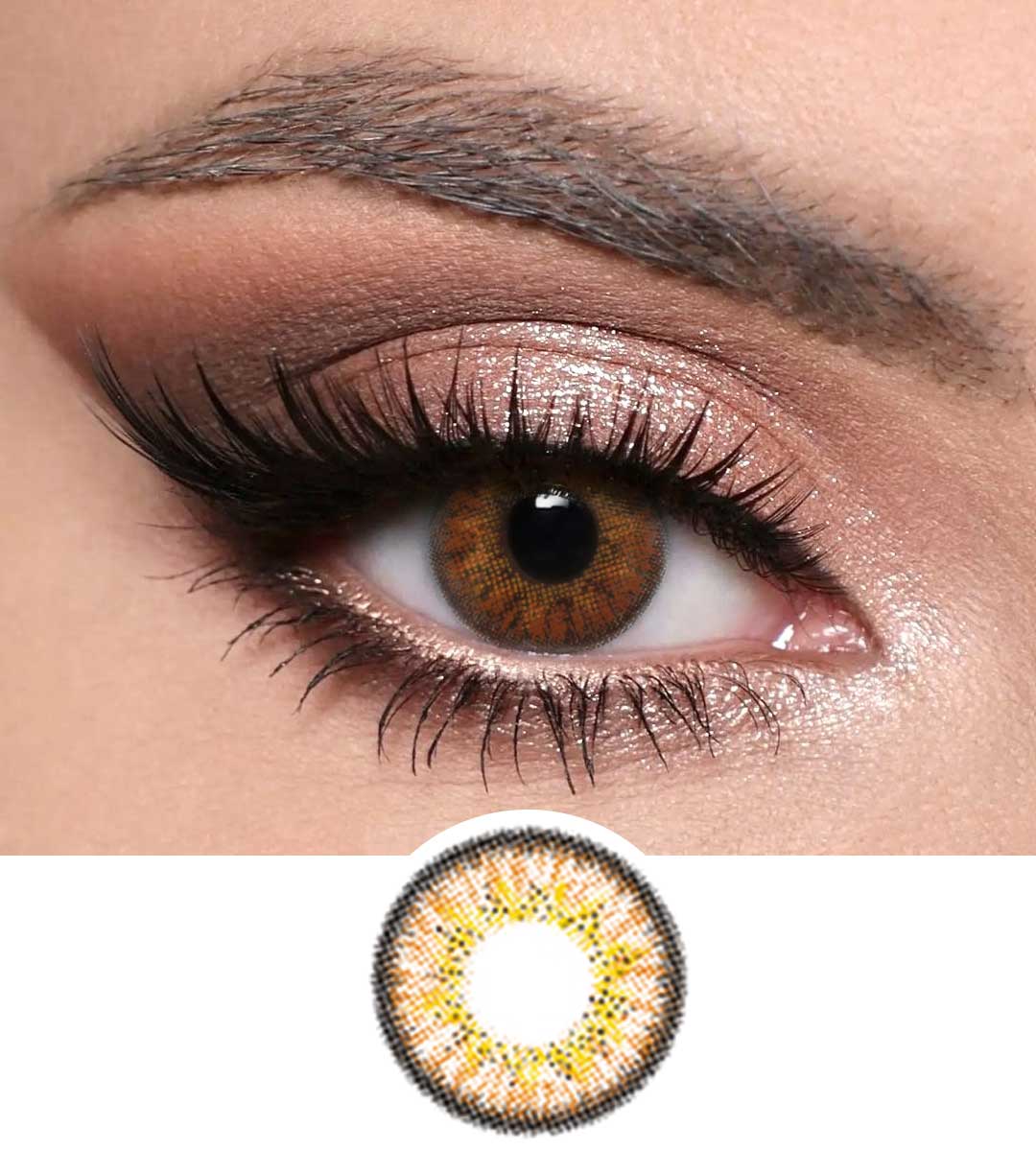 BROWN CONTACT  LENSES