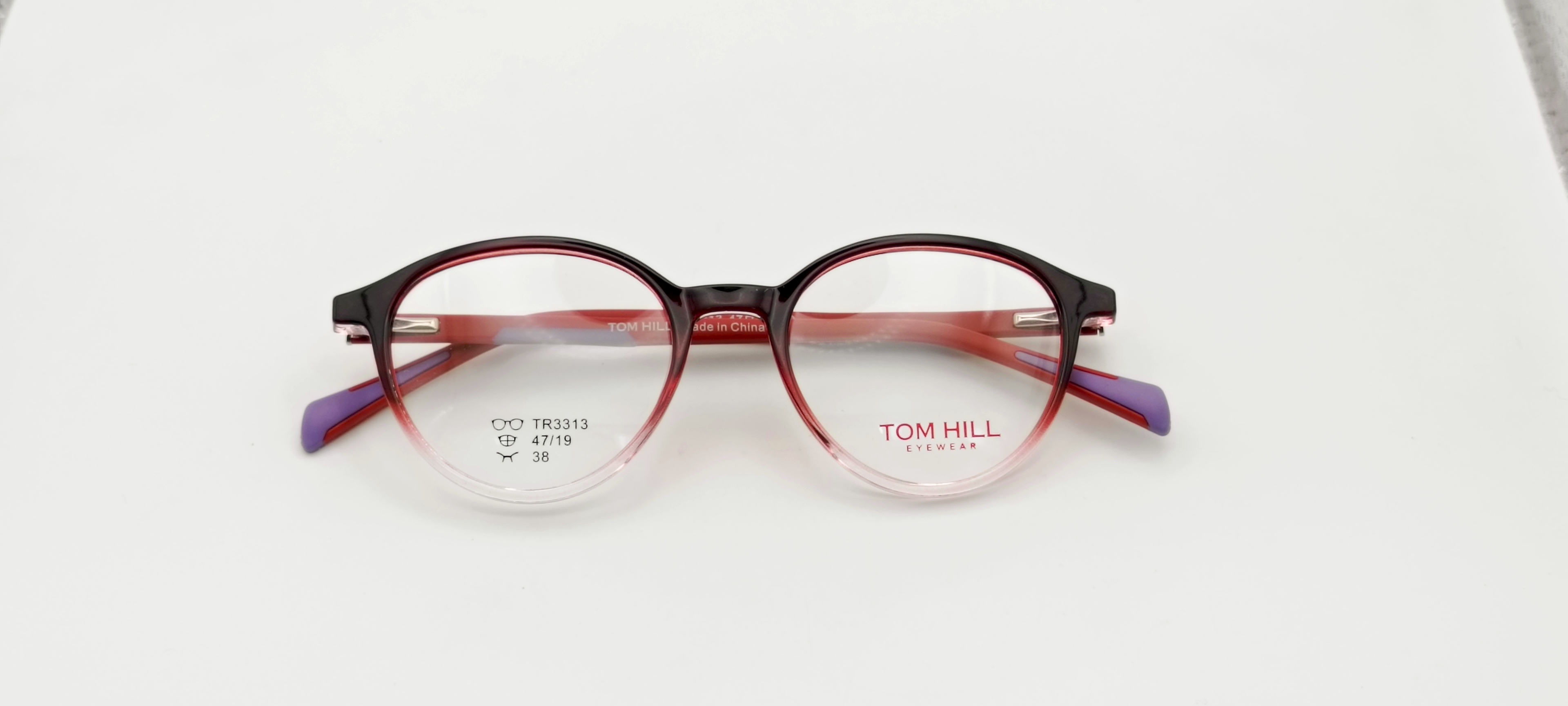 Red Gradient Eyeglasses