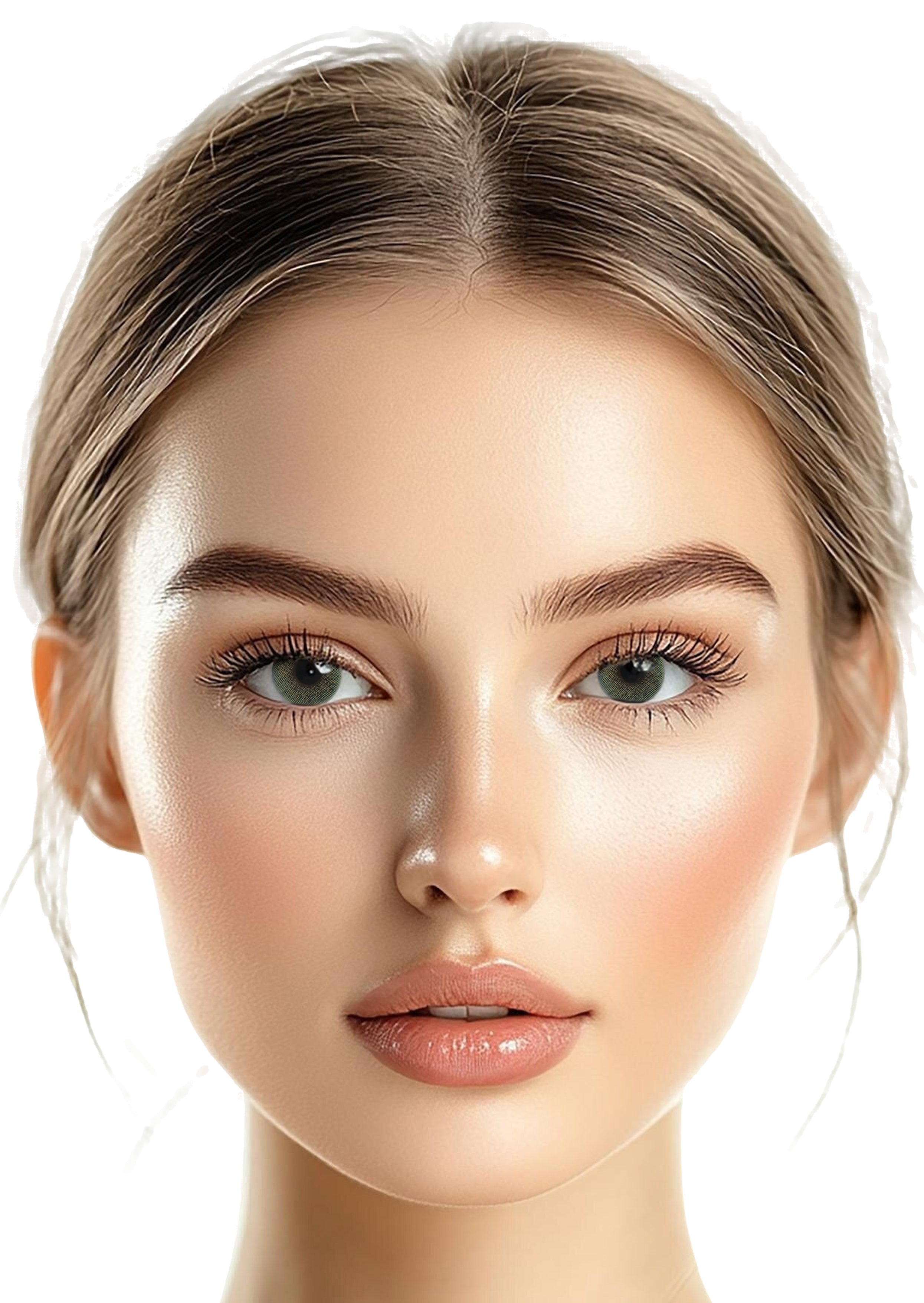 SILK GREEN CONTACT LENSES 
