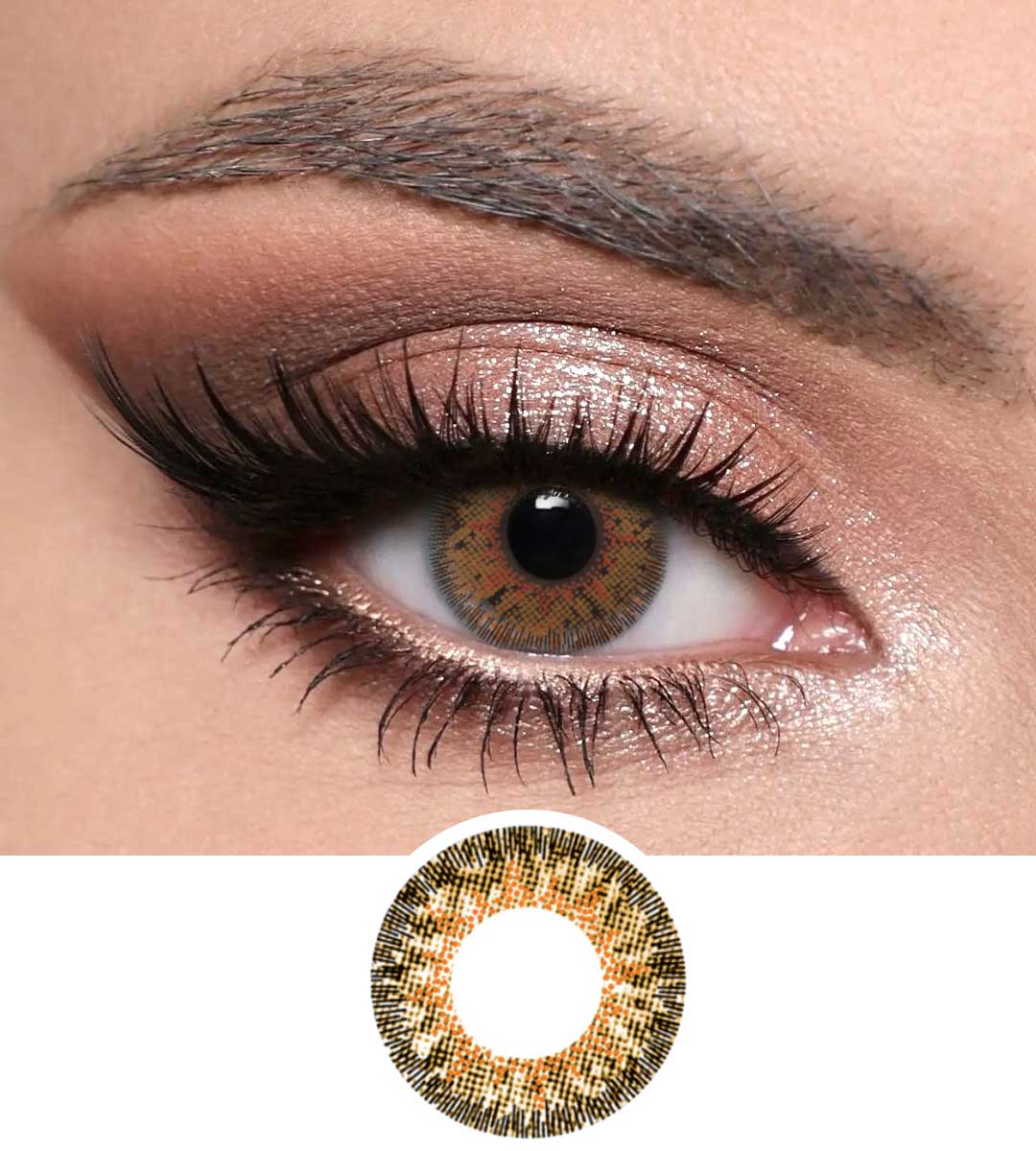 PURE HAZEL CONTACT LENSES